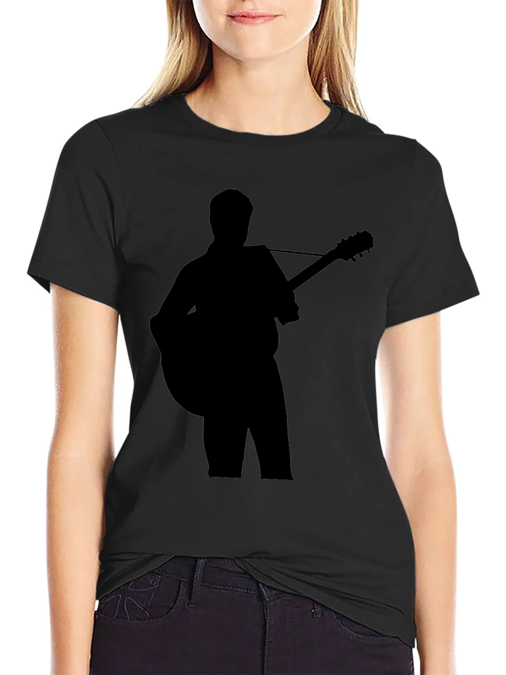 Guitar Player Silhouette Graphic T-Shirt product image 2