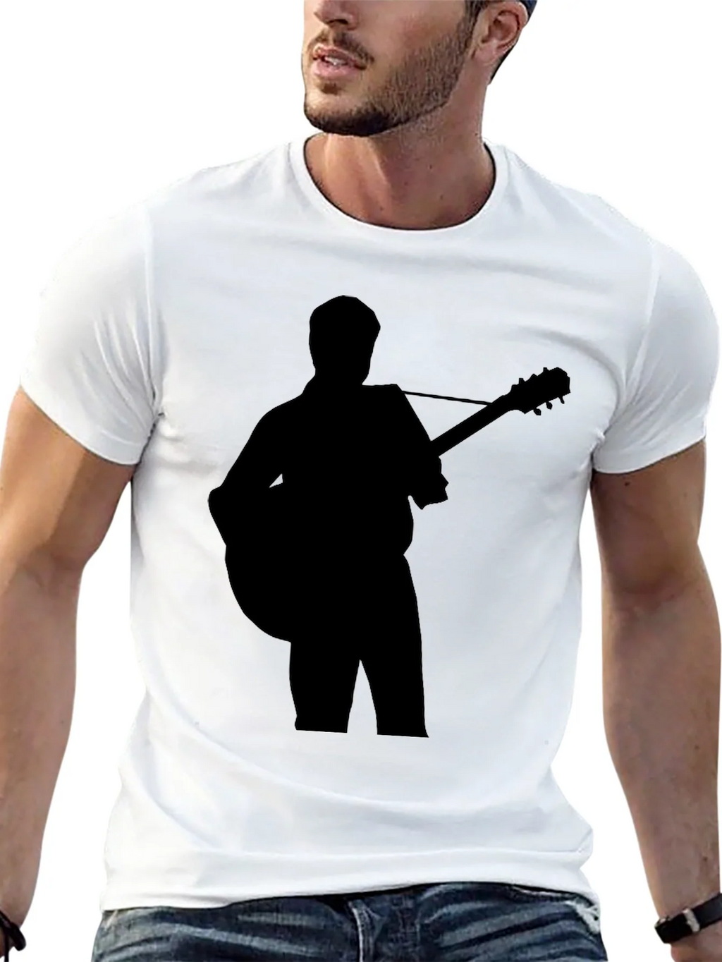 Guitar Player Silhouette Graphic T-Shirt product image 12