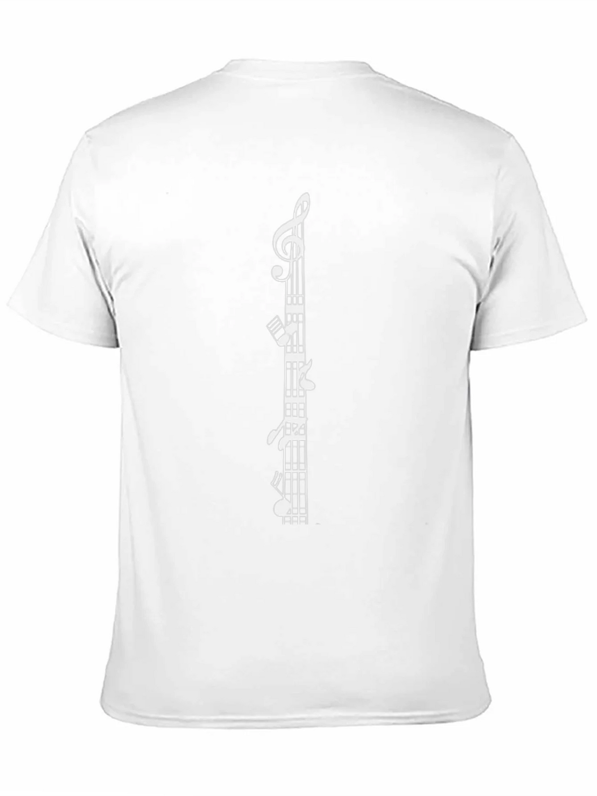Musical Note Staff Graphic T-Shirt product image 10