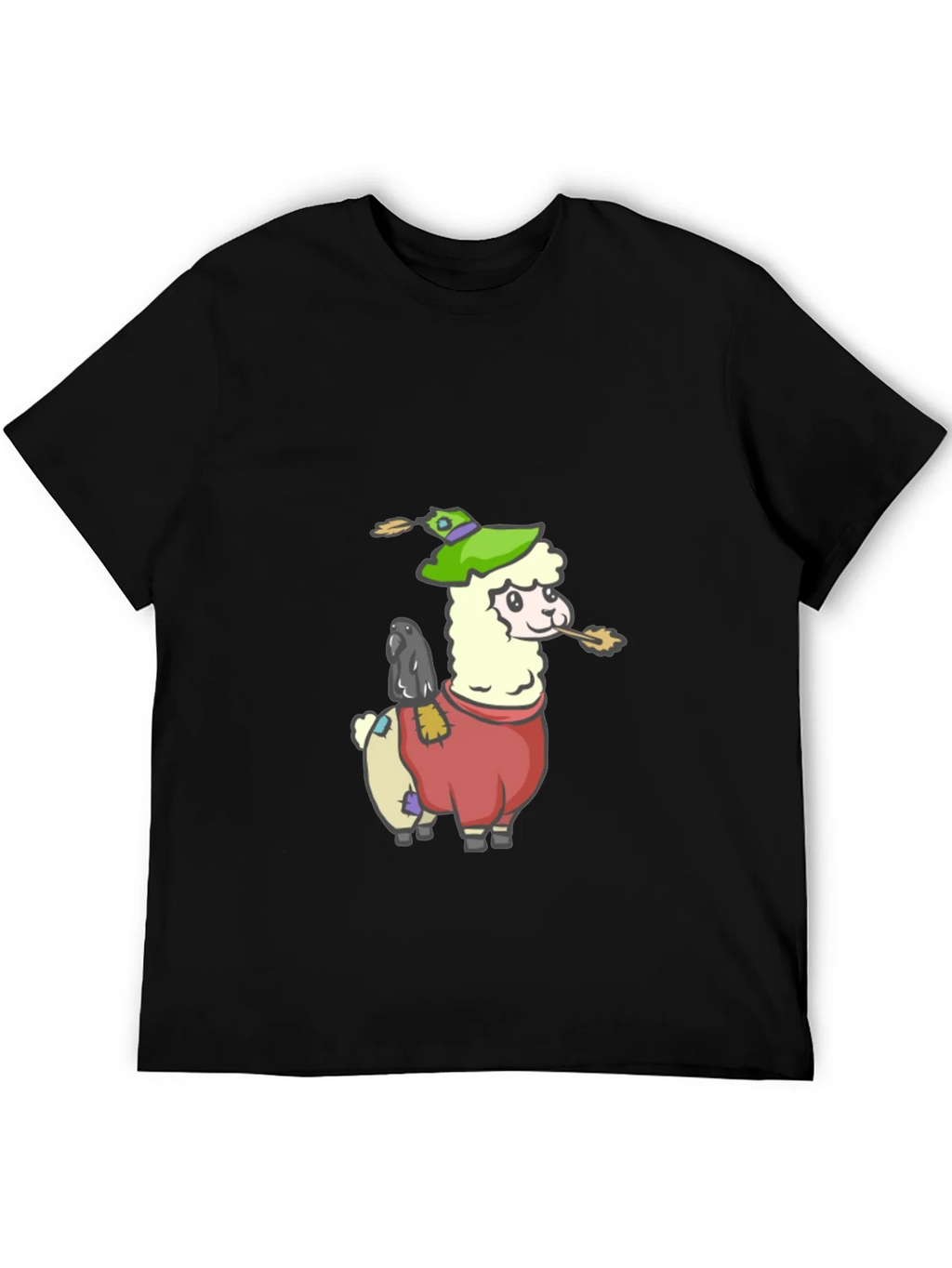 Llama Scarecrow Graphic Tee product image 5