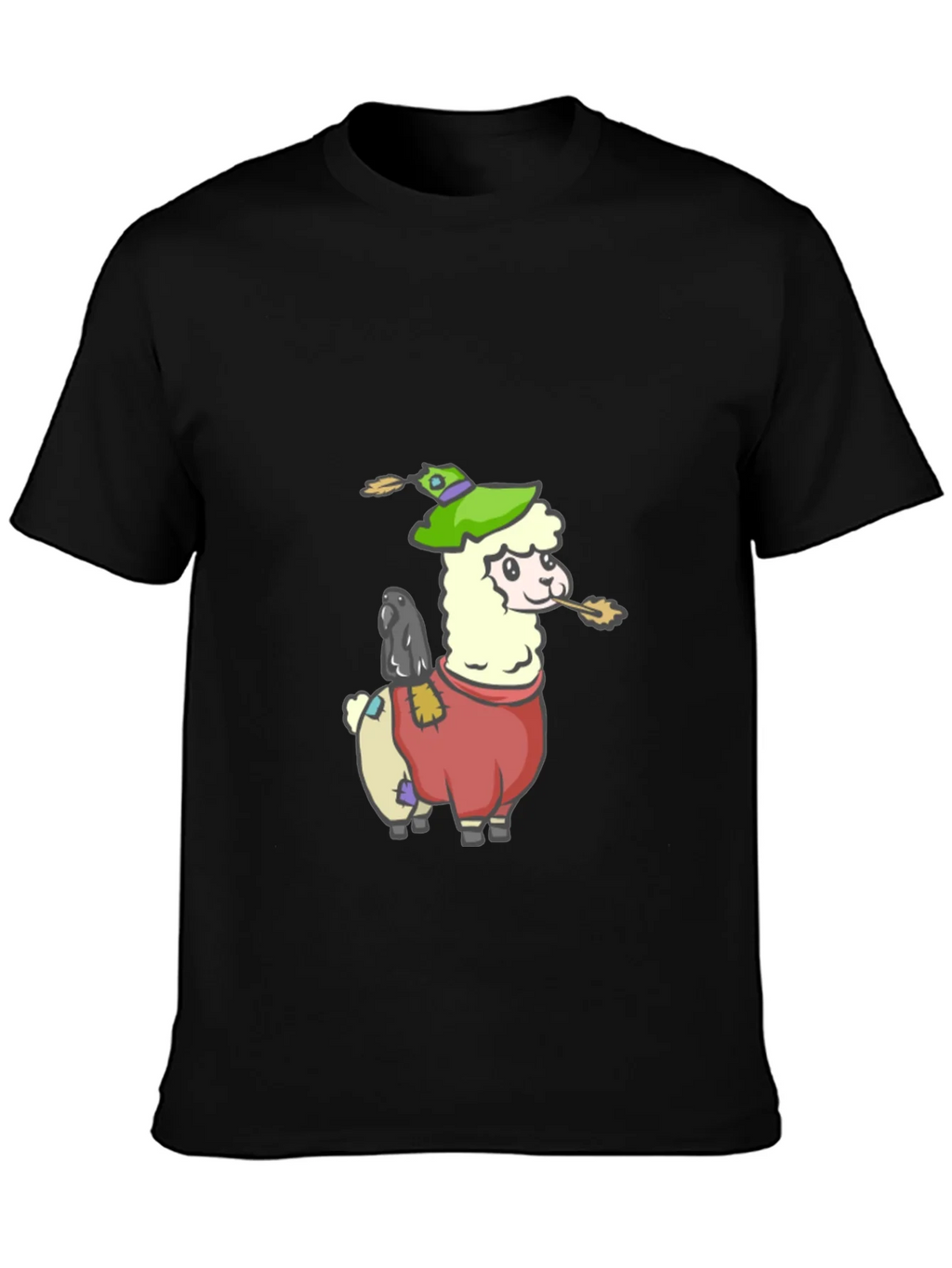 Llama Scarecrow Graphic Tee product image 3