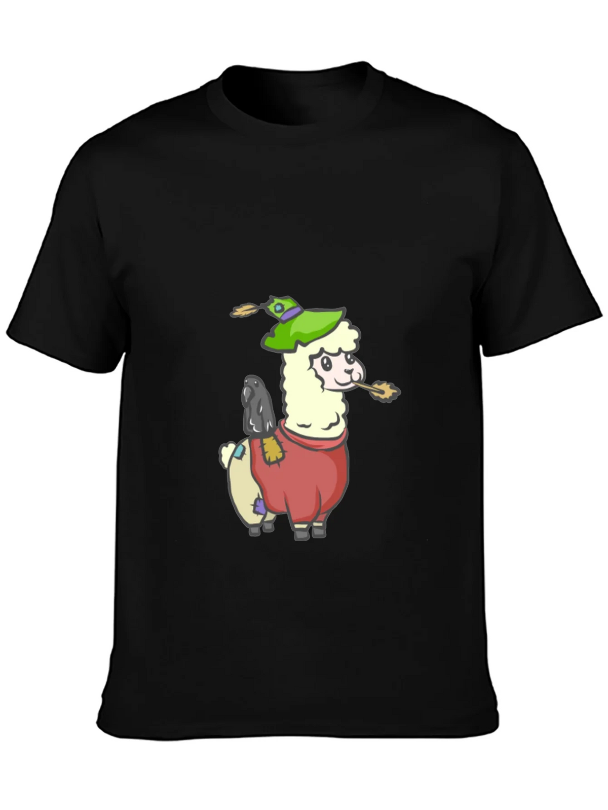 Llama Scarecrow Graphic Tee product image 3