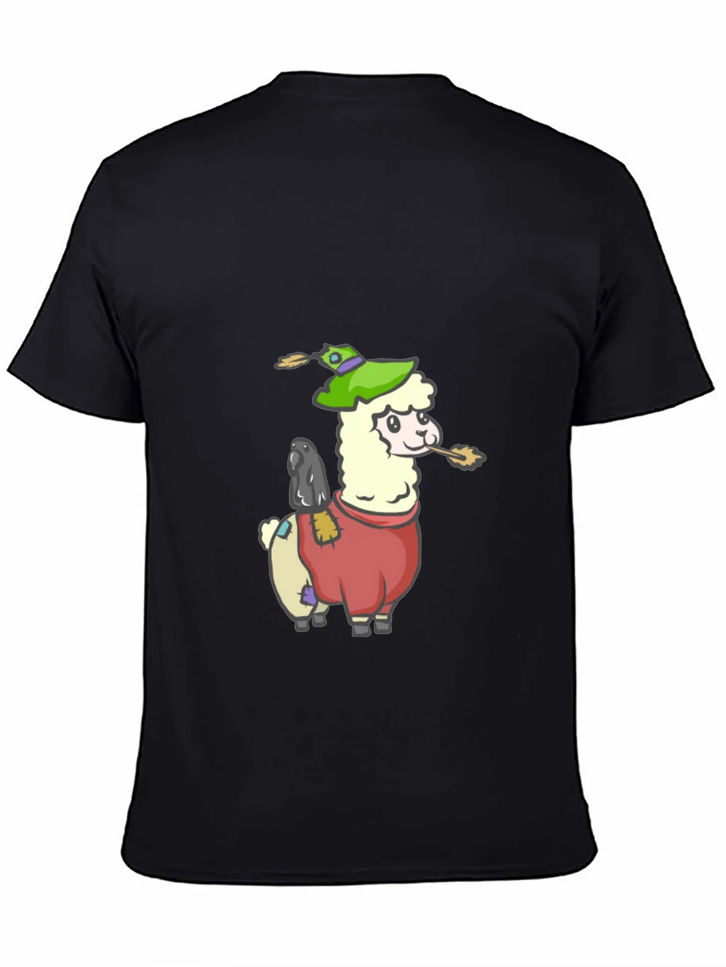 Llama Scarecrow Graphic Tee product image 4