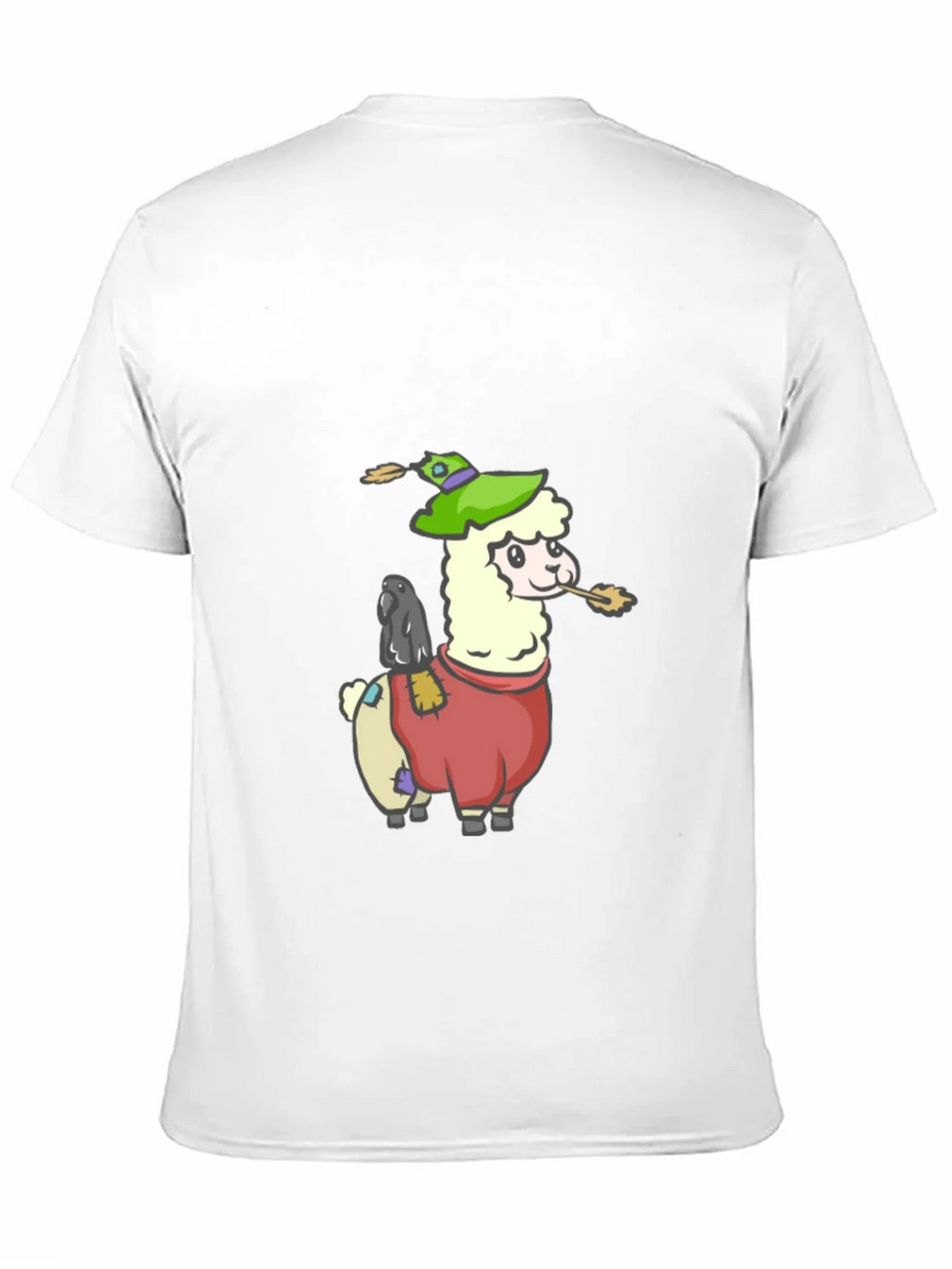 Llama Scarecrow Graphic Tee product image 10