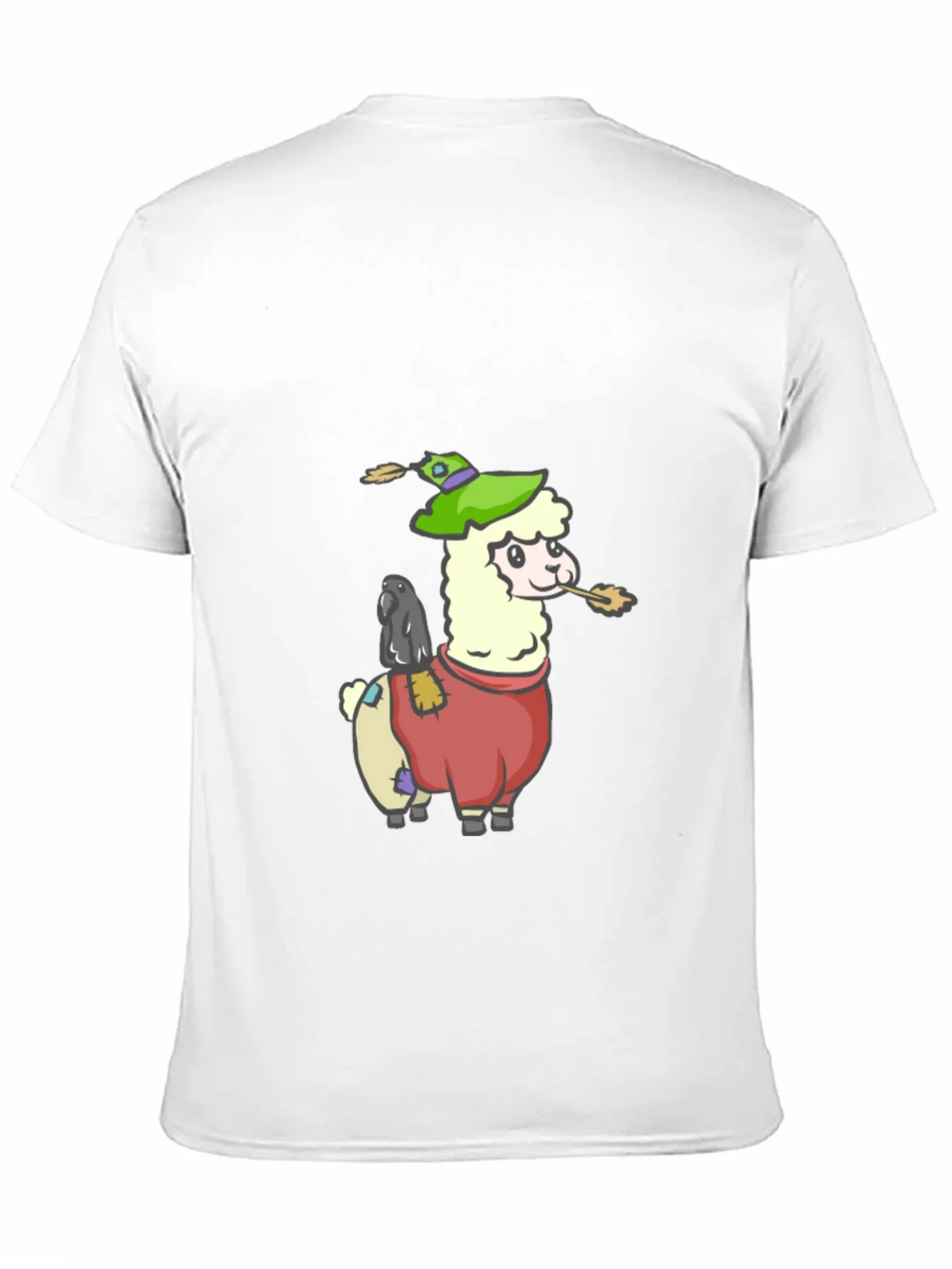 Llama Scarecrow Graphic Tee product image 10