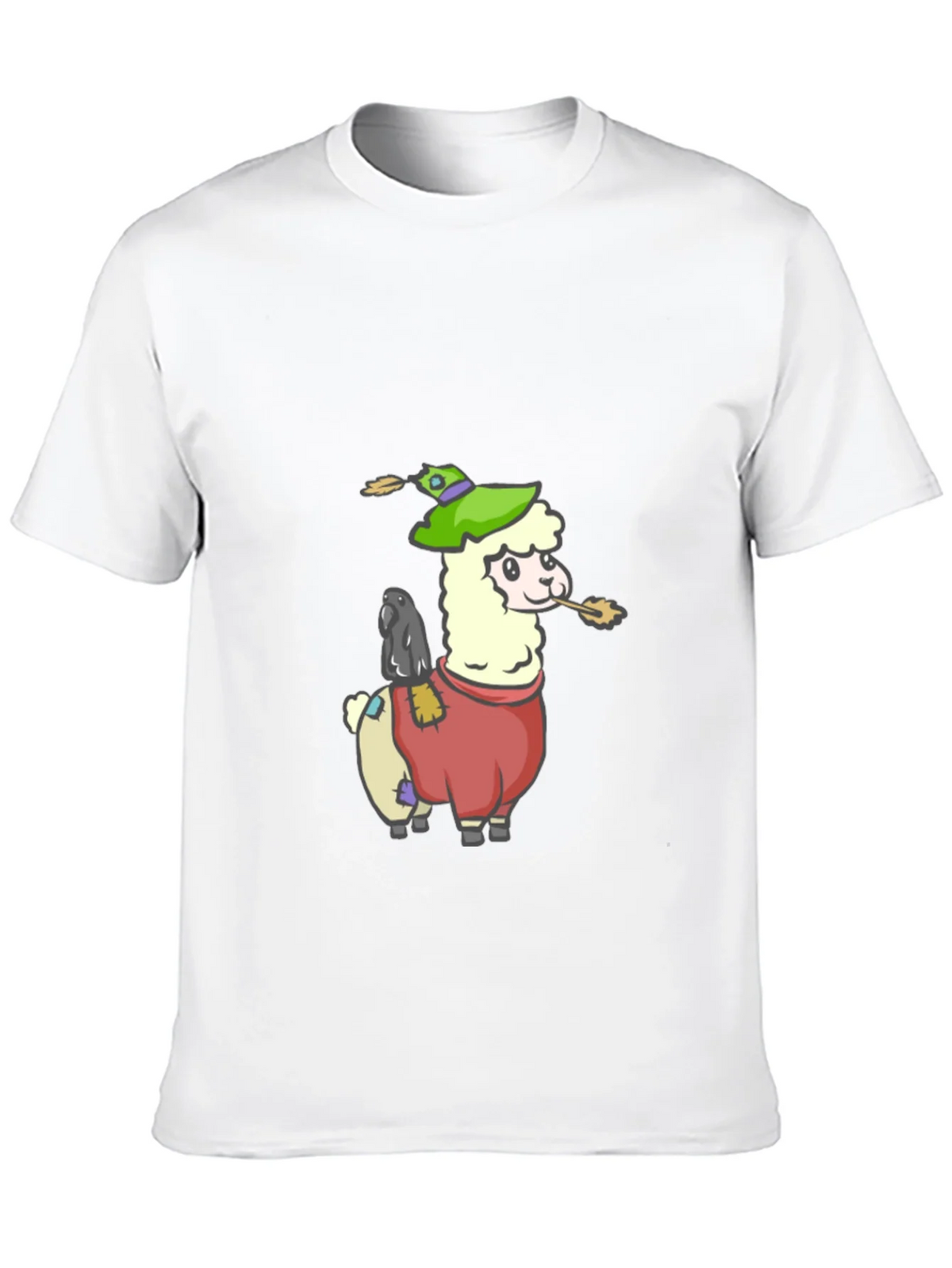 Llama Scarecrow Graphic Tee product image 9