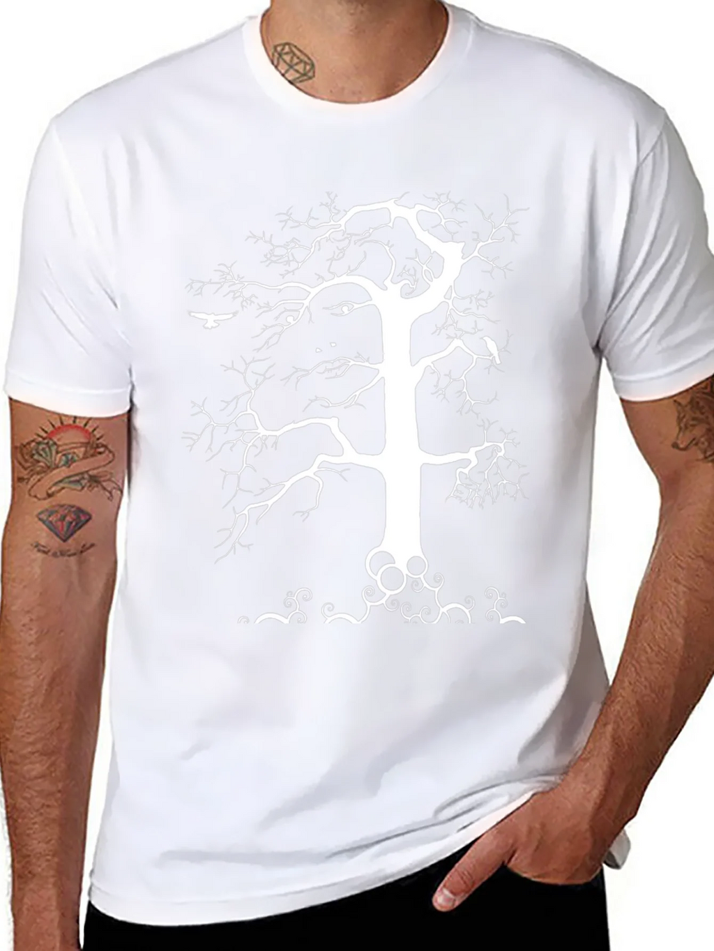 Mystic Tree Graphic Tee - Black product image 7