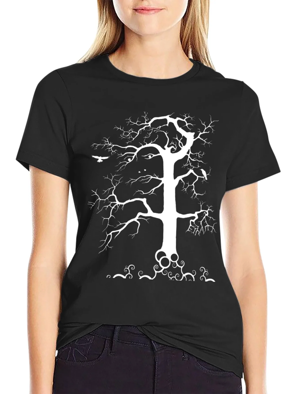 Mystic Tree Graphic Tee - Black product image 2