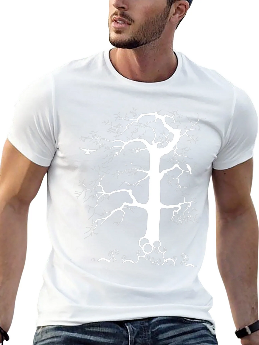 Mystic Tree Graphic Tee - Black product image 12
