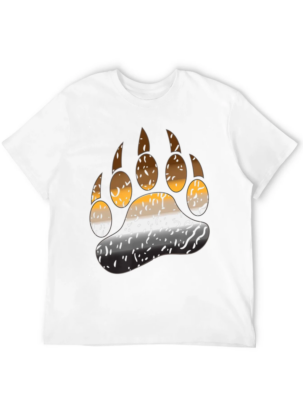 Bear Pride Paw T-Shirt - Black product image 11