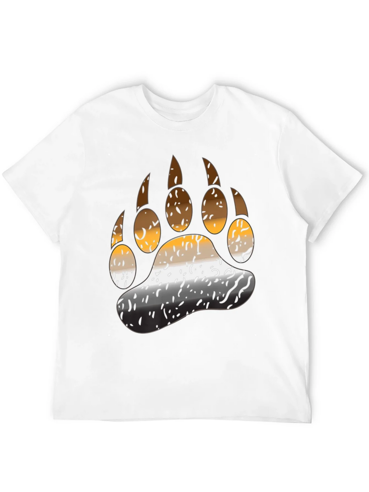 Bear Pride Paw T-Shirt - Black product image 11