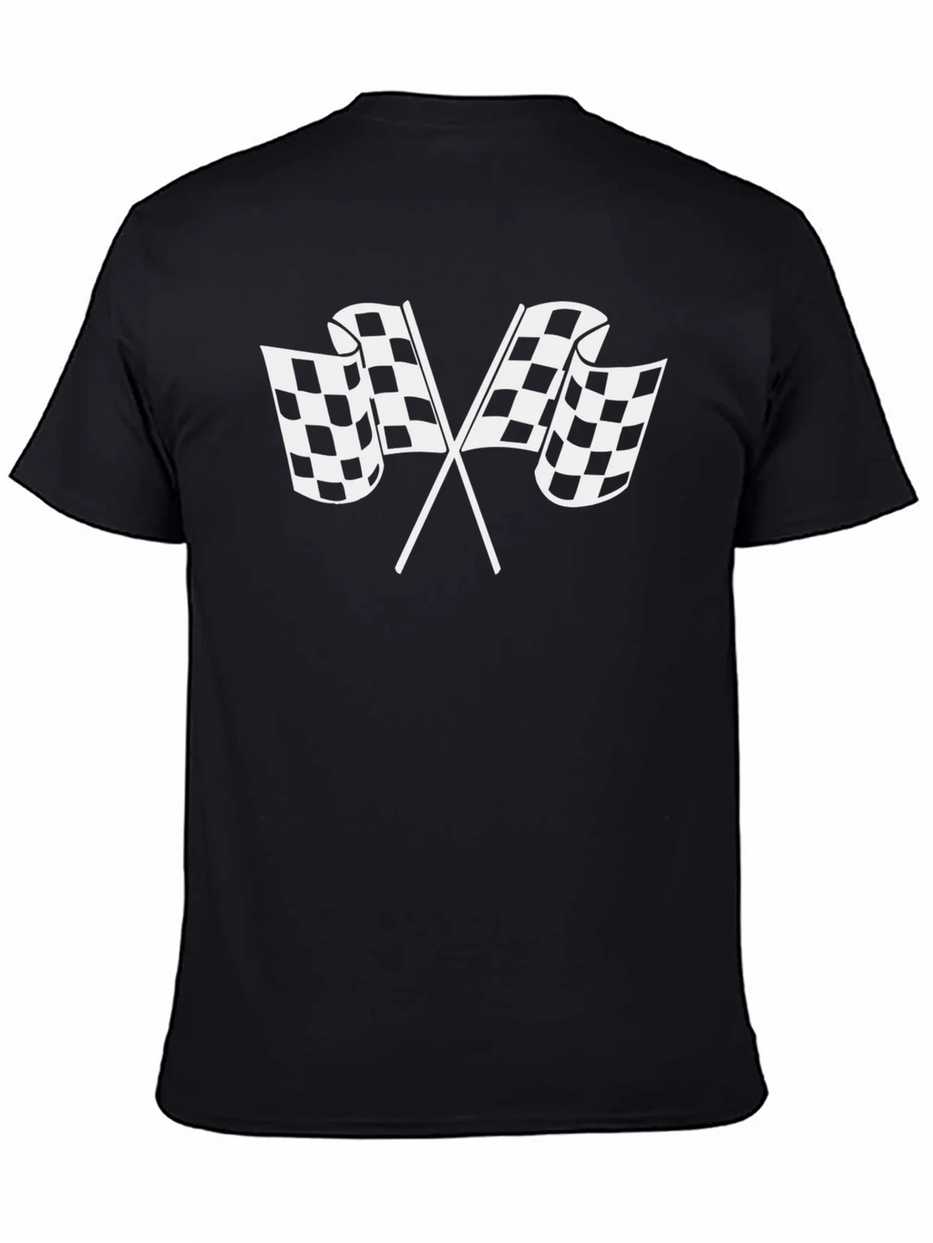 Checkered Flags Graphic T-Shirt - Racing Fan Apparel product image 4