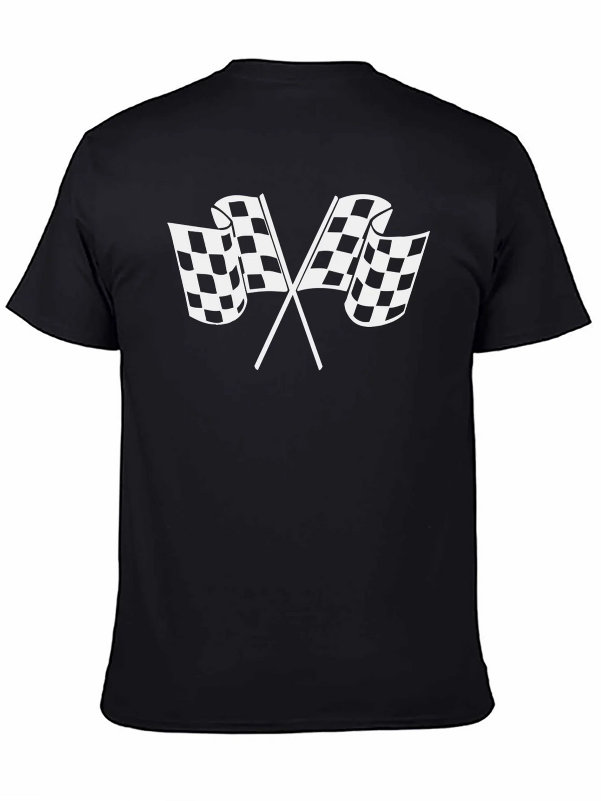 Checkered Flags Graphic T-Shirt - Racing Fan Apparel product image 4