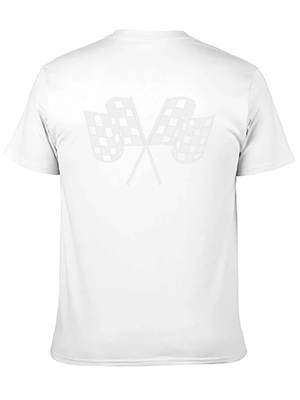 Checkered Flags Graphic T-Shirt - Racing Fan Apparel product image 10