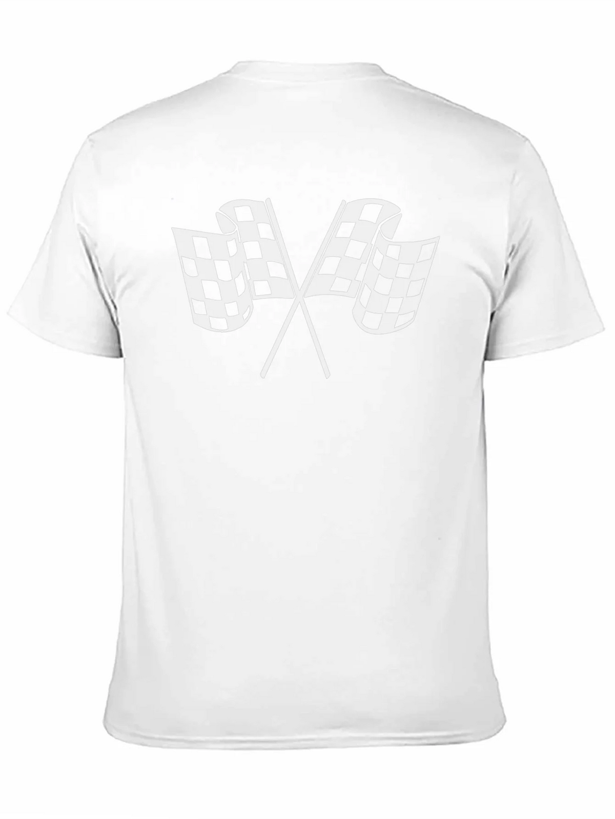 Checkered Flags Graphic T-Shirt - Racing Fan Apparel product image 10