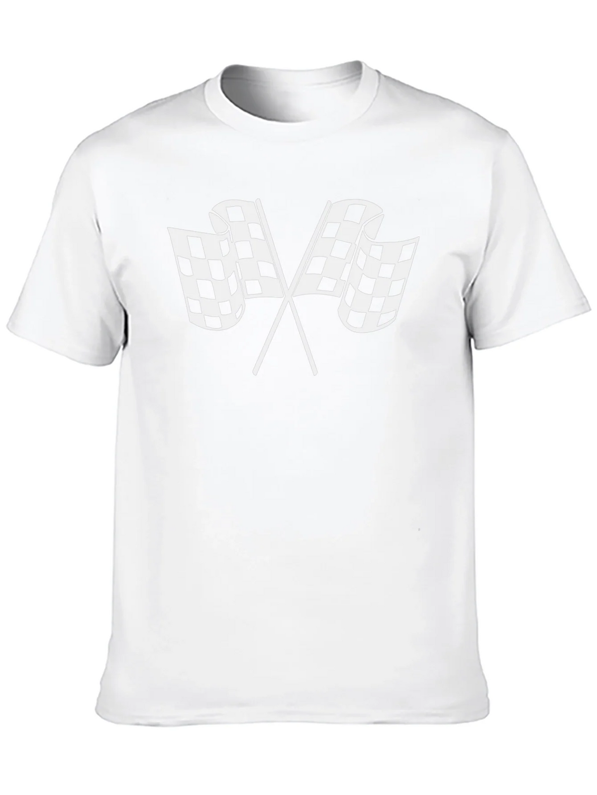 Checkered Flags Graphic T-Shirt - Racing Fan Apparel product image 9
