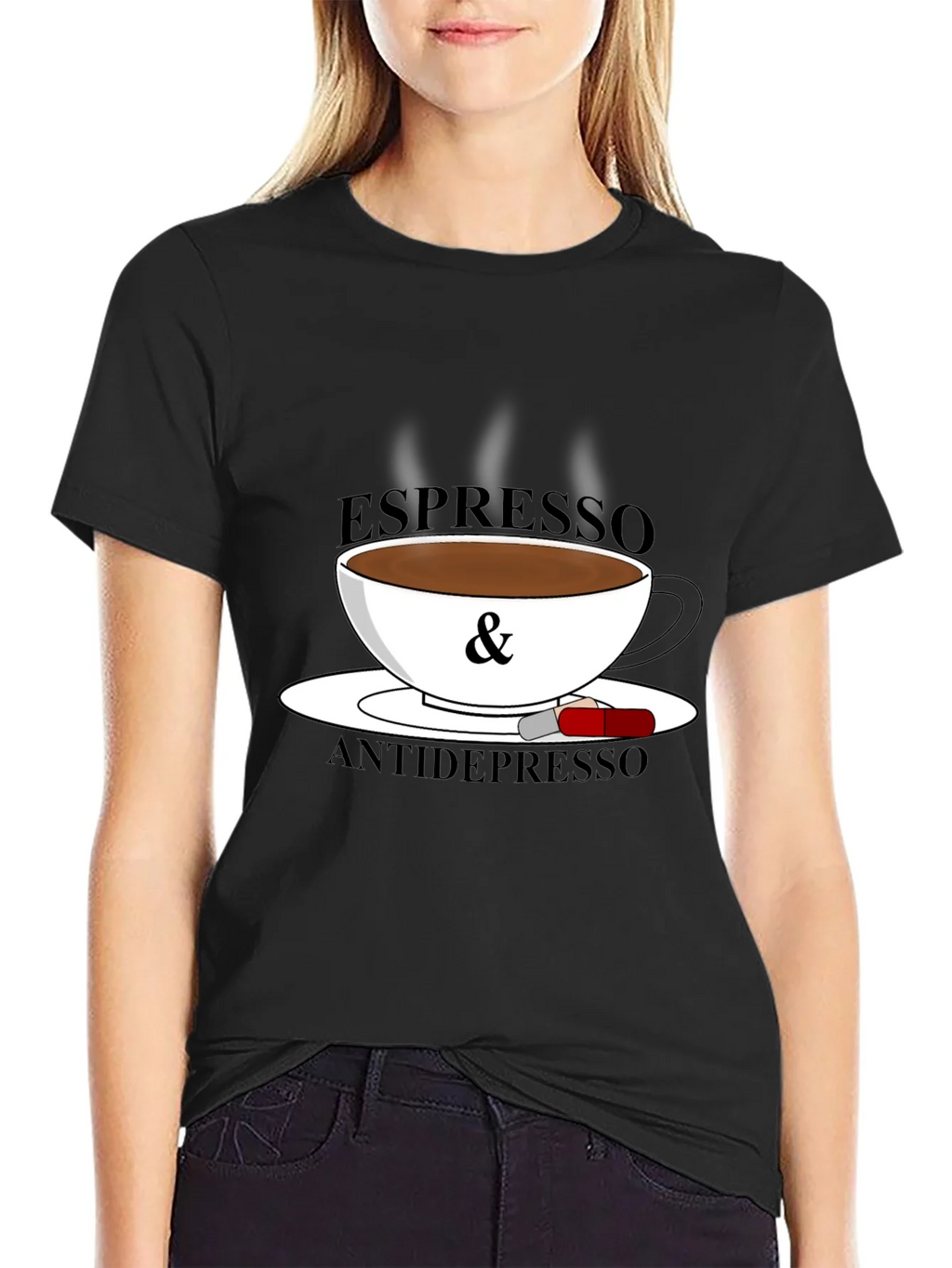Espresso & Antidepressants Graphic T-Shirt product image 2