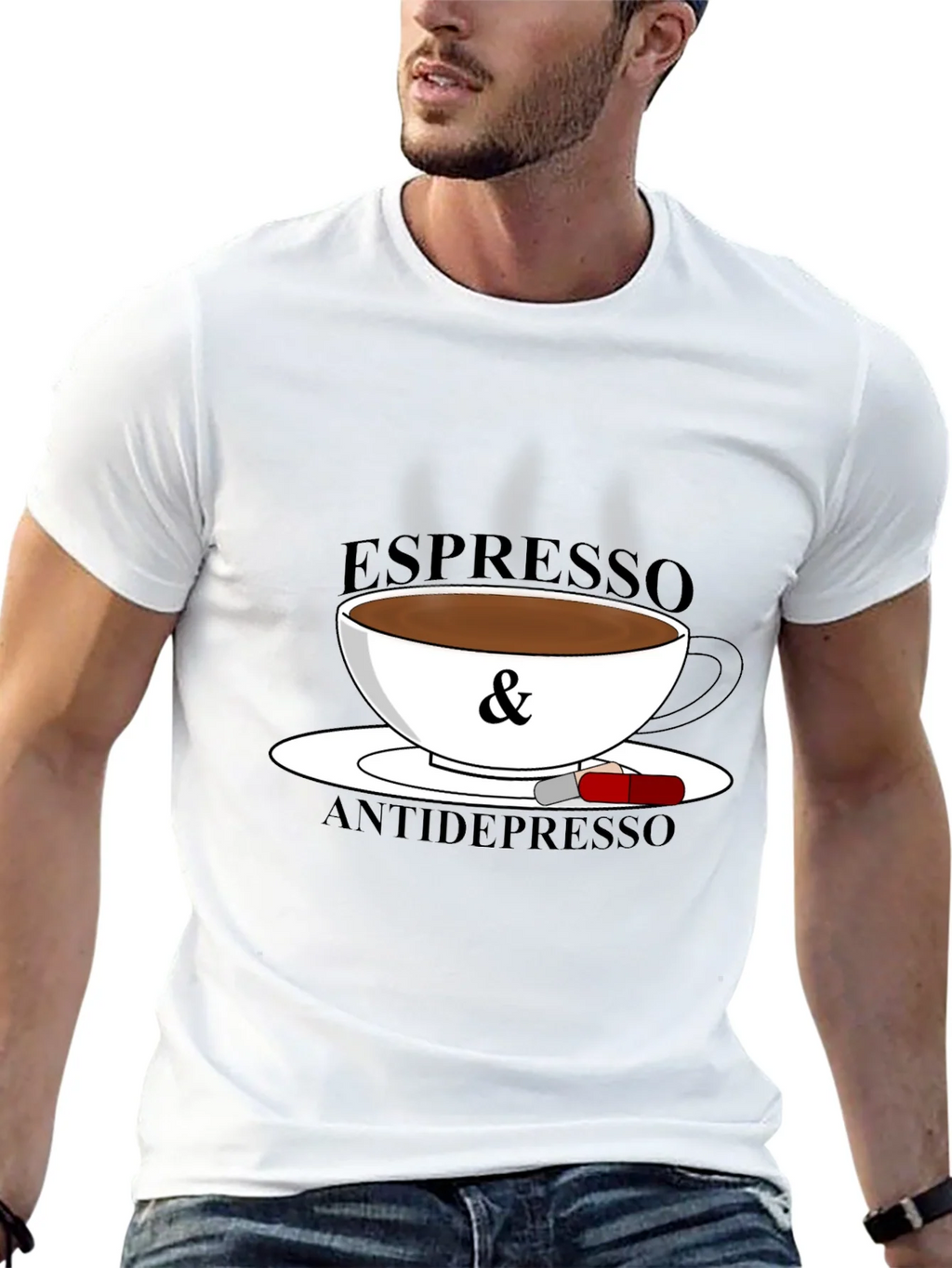 Espresso & Antidepressants Graphic T-Shirt product image 12