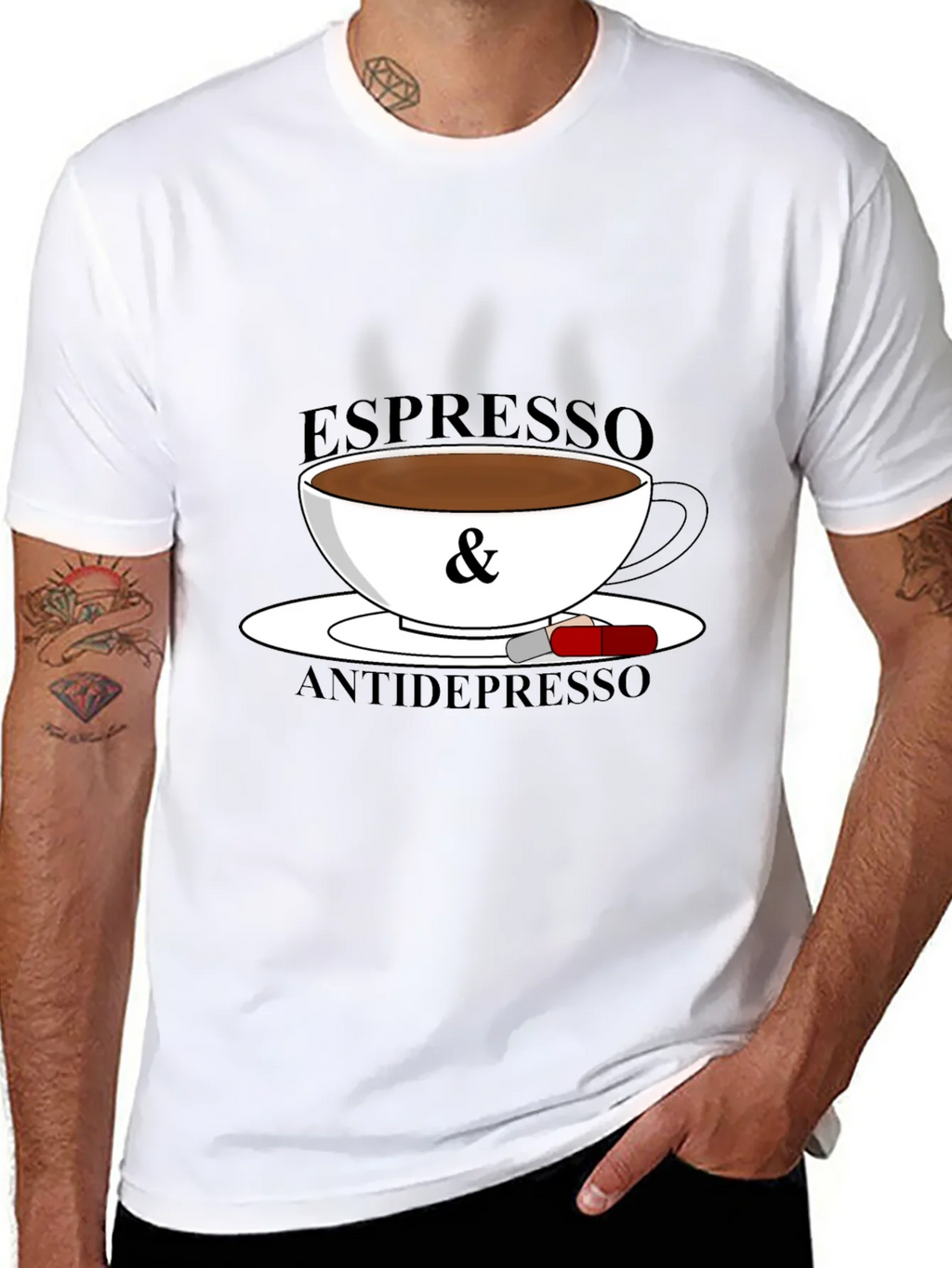 Espresso & Antidepressants Graphic T-Shirt product image 7