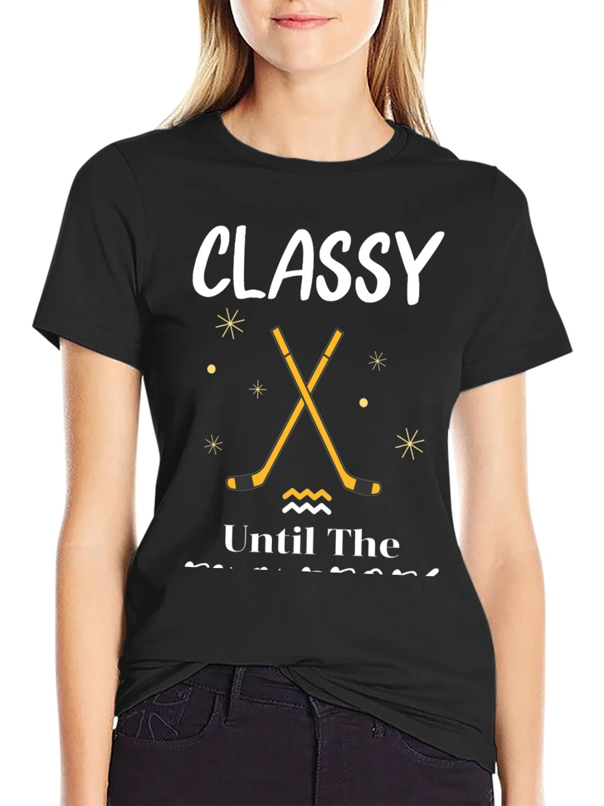 Classy Hockey T-Shirt - Game Day Apparel product image 2
