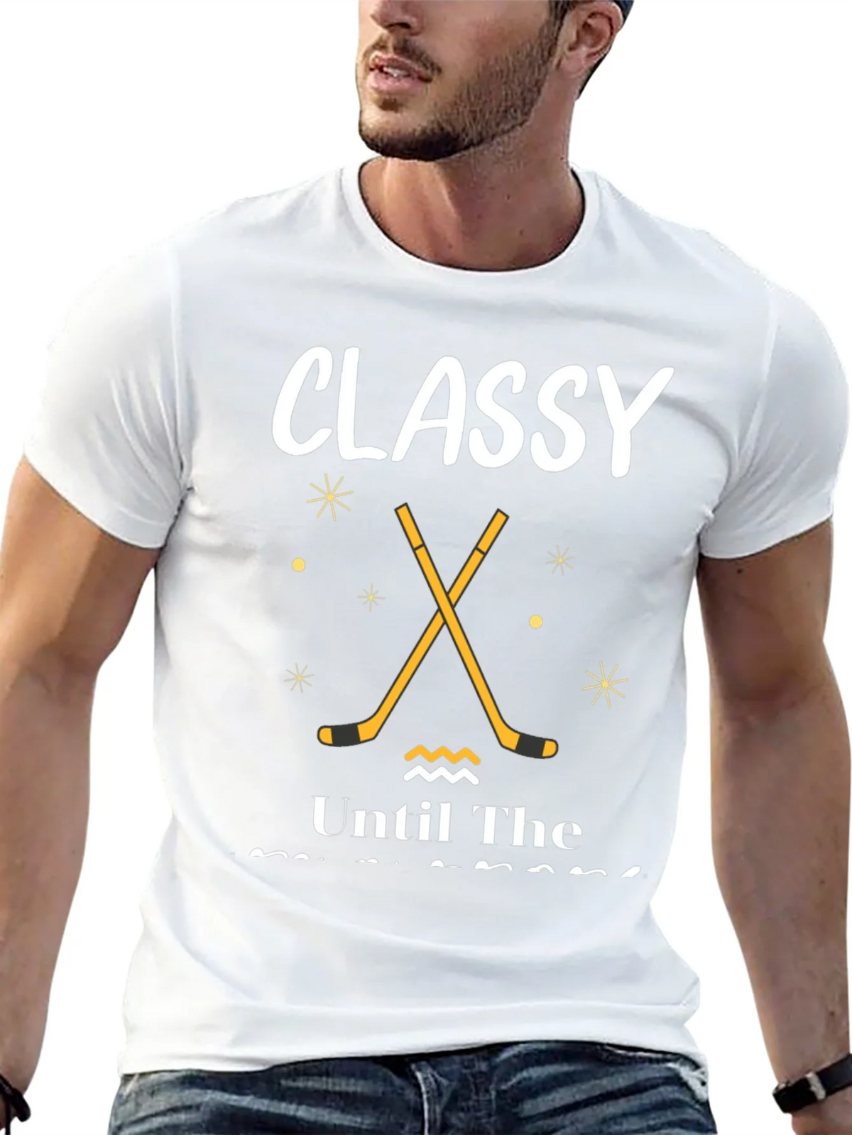 Classy Hockey T-Shirt - Game Day Apparel product image 12