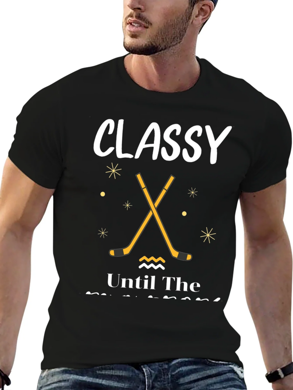 Classy Hockey T-Shirt - Game Day Apparel product image 6