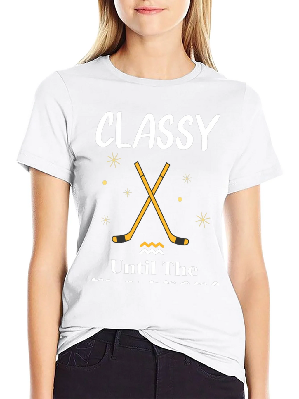 Classy Hockey T-Shirt - Game Day Apparel product image 8