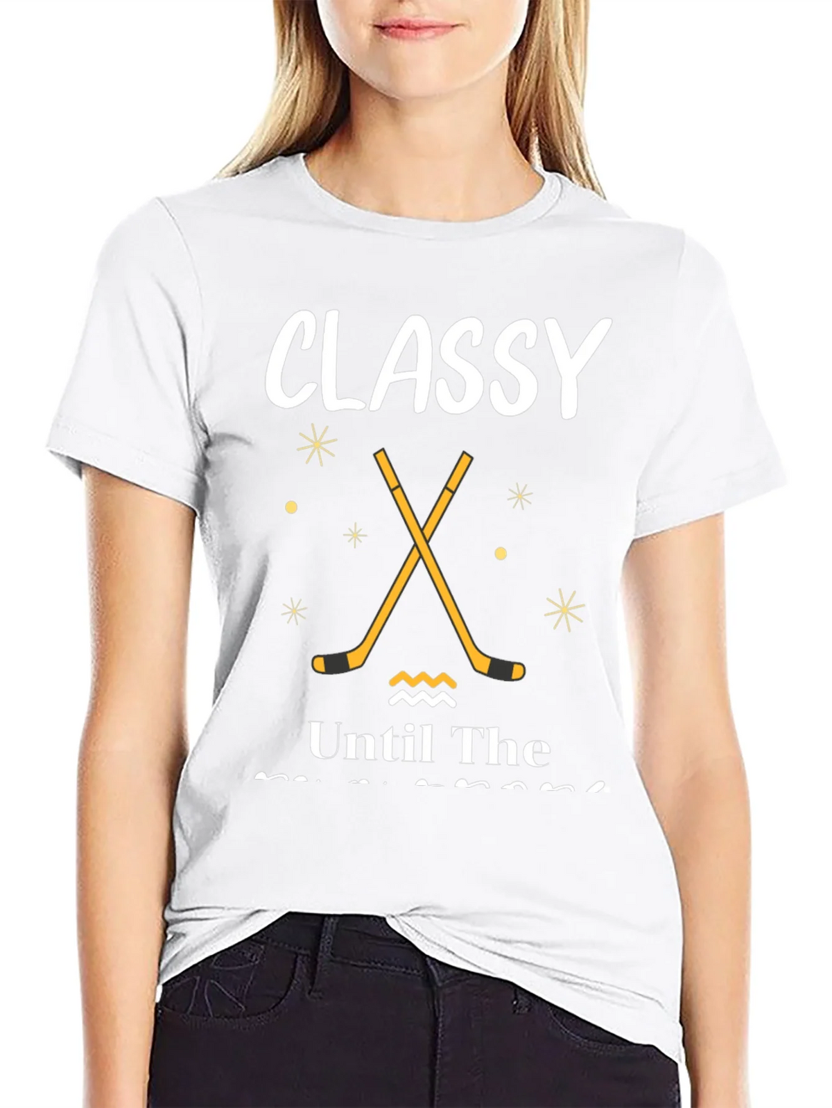 Classy Hockey T-Shirt - Game Day Apparel product image 8