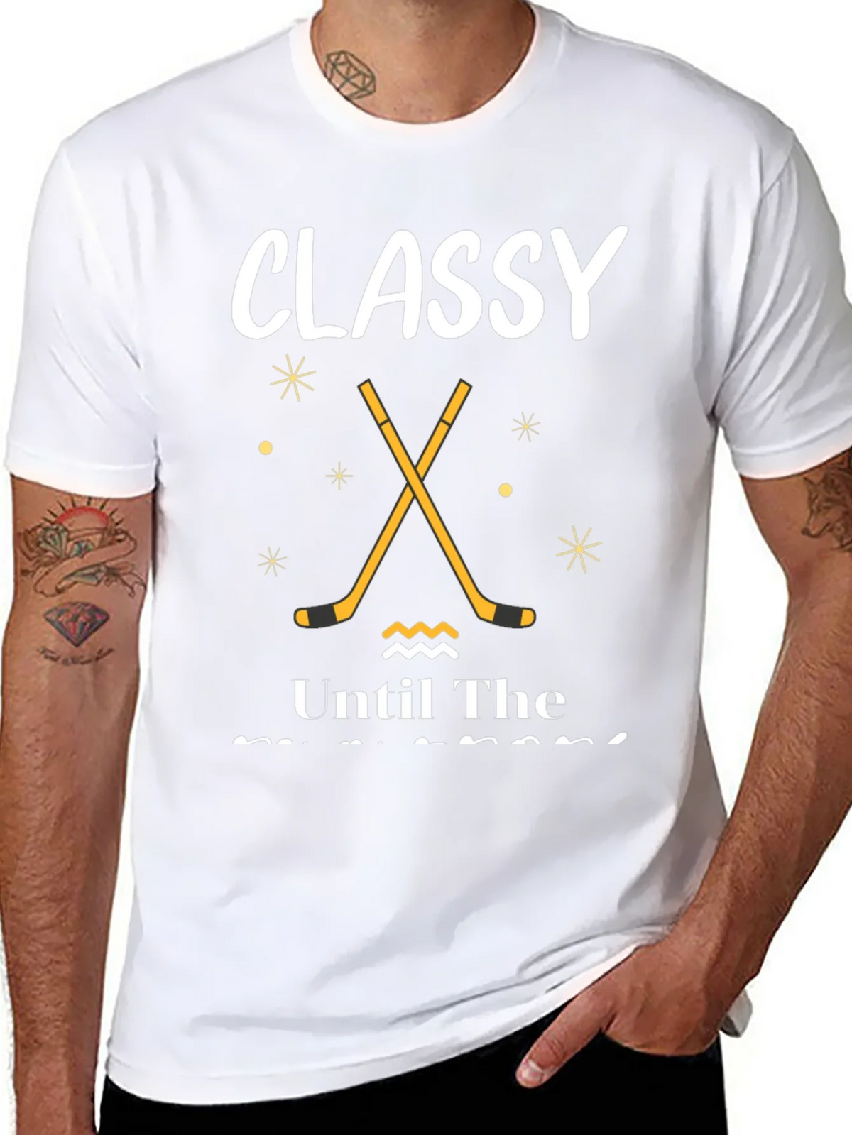 Classy Hockey T-Shirt - Game Day Apparel product image 7