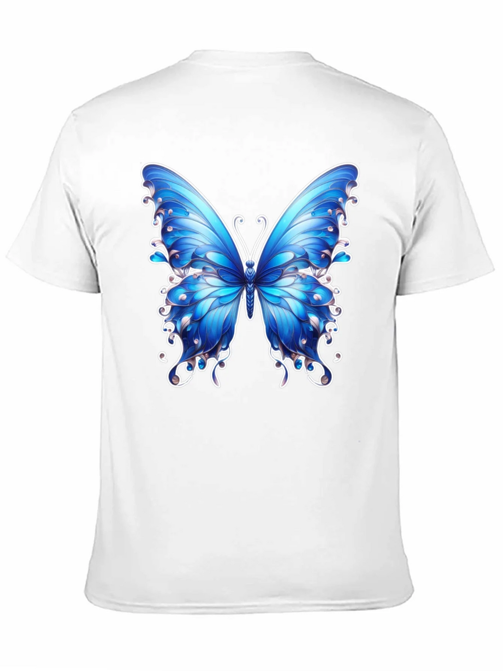 Butterfly Graphic Tee - Stylish Mens Black T-Shirt product image 10