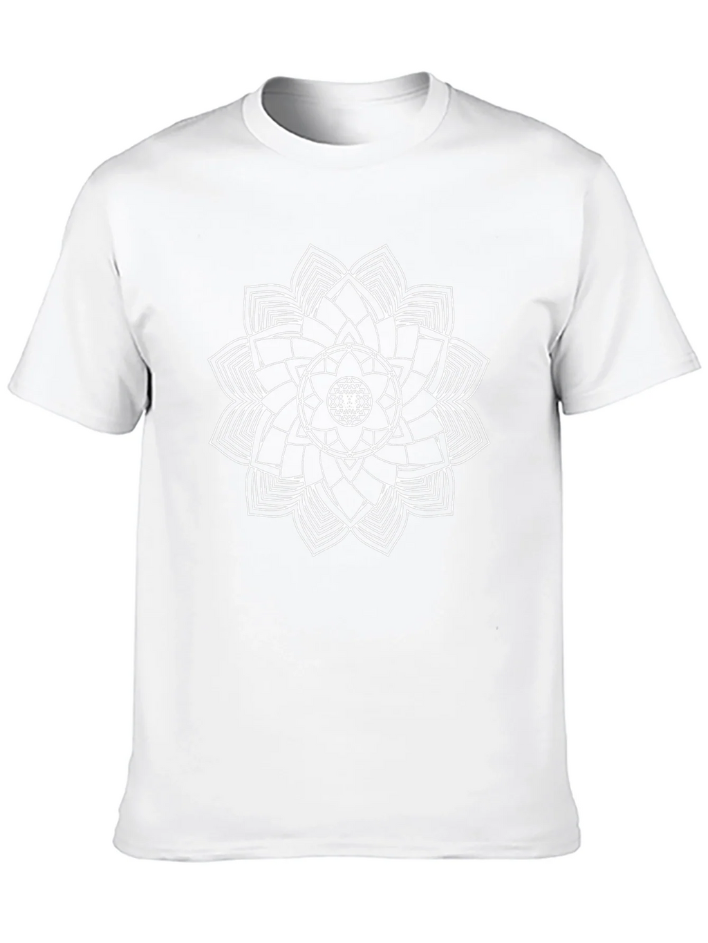 Mandala Graphic Black T-Shirt - Geometric Design product image 9