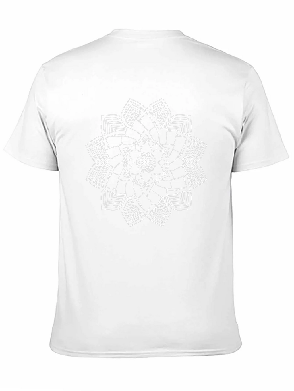 Mandala Graphic Black T-Shirt - Geometric Design product image 10