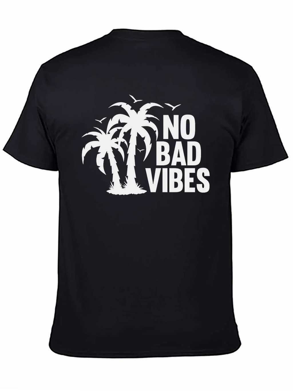 No Bad Vibes Palm Tree Graphic Tee product image 3