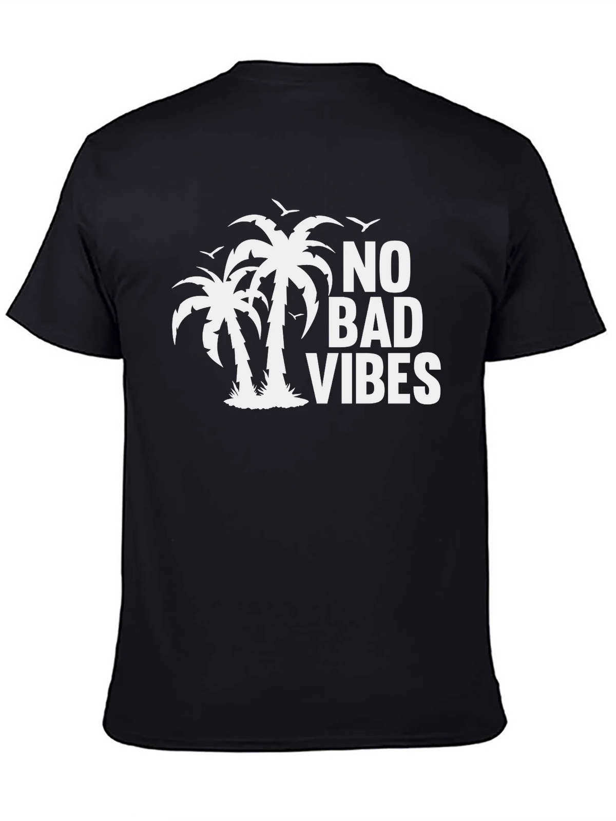 No Bad Vibes Palm Tree Graphic Tee product image 3