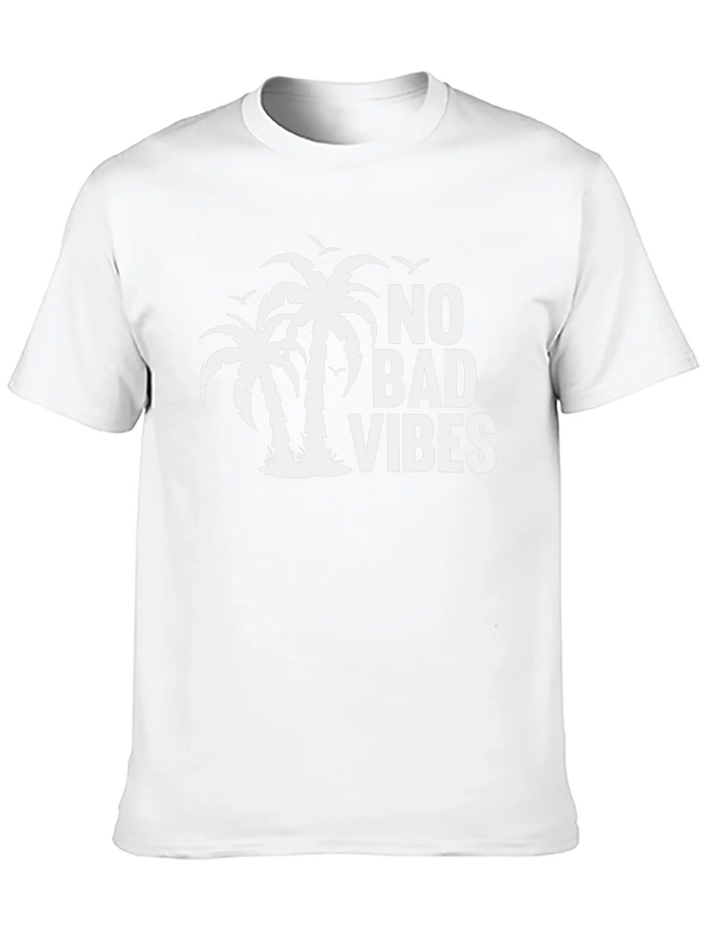 No Bad Vibes Palm Tree Graphic Tee product image 8