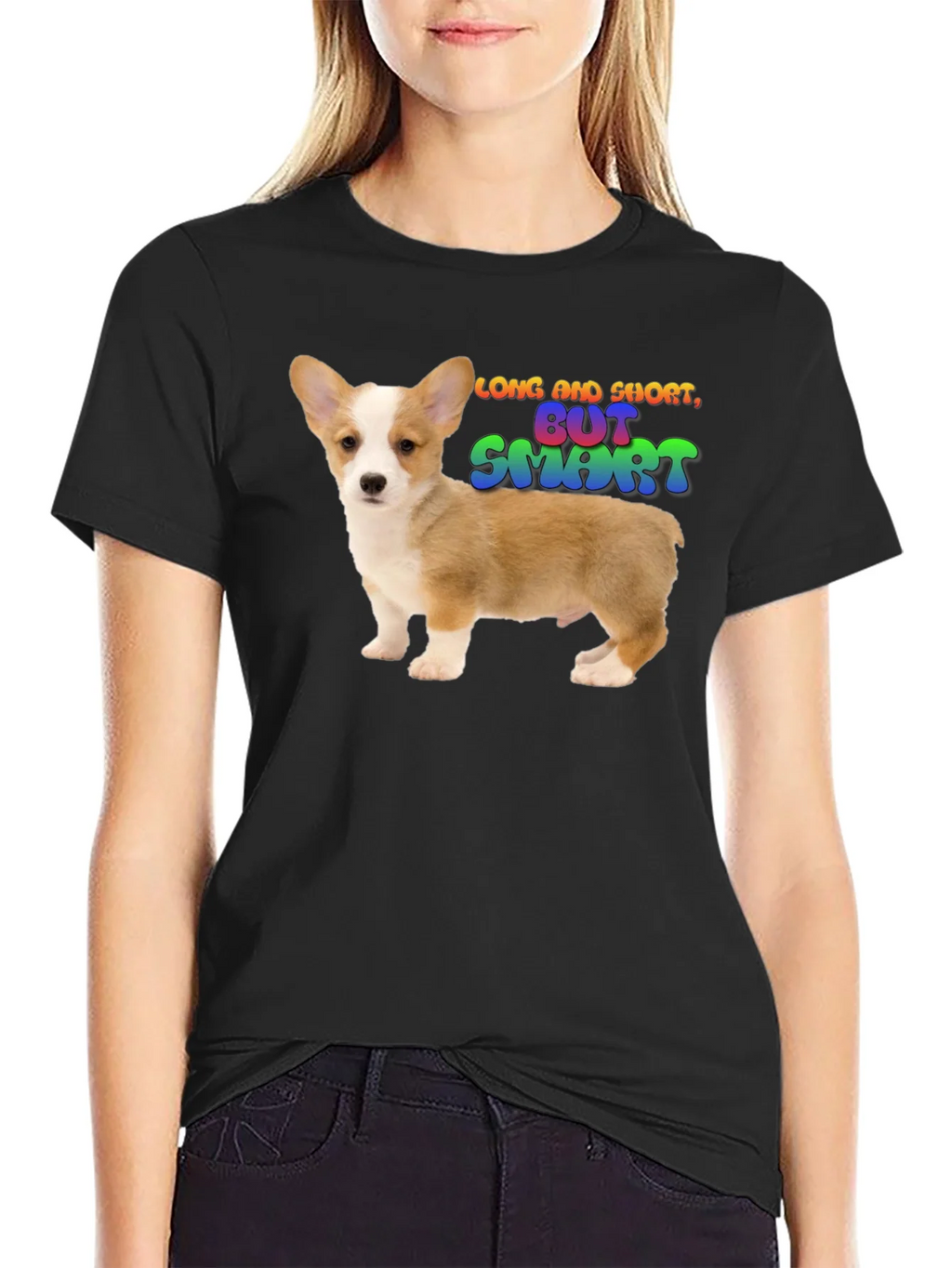 Long and Short But Smart Corgi T-Shirt product image 2