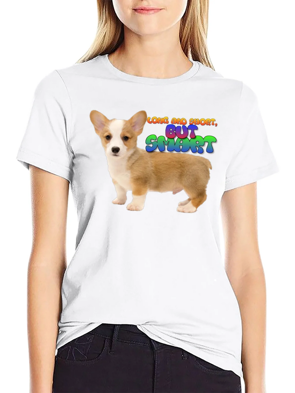 Long and Short But Smart Corgi T-Shirt product image 8