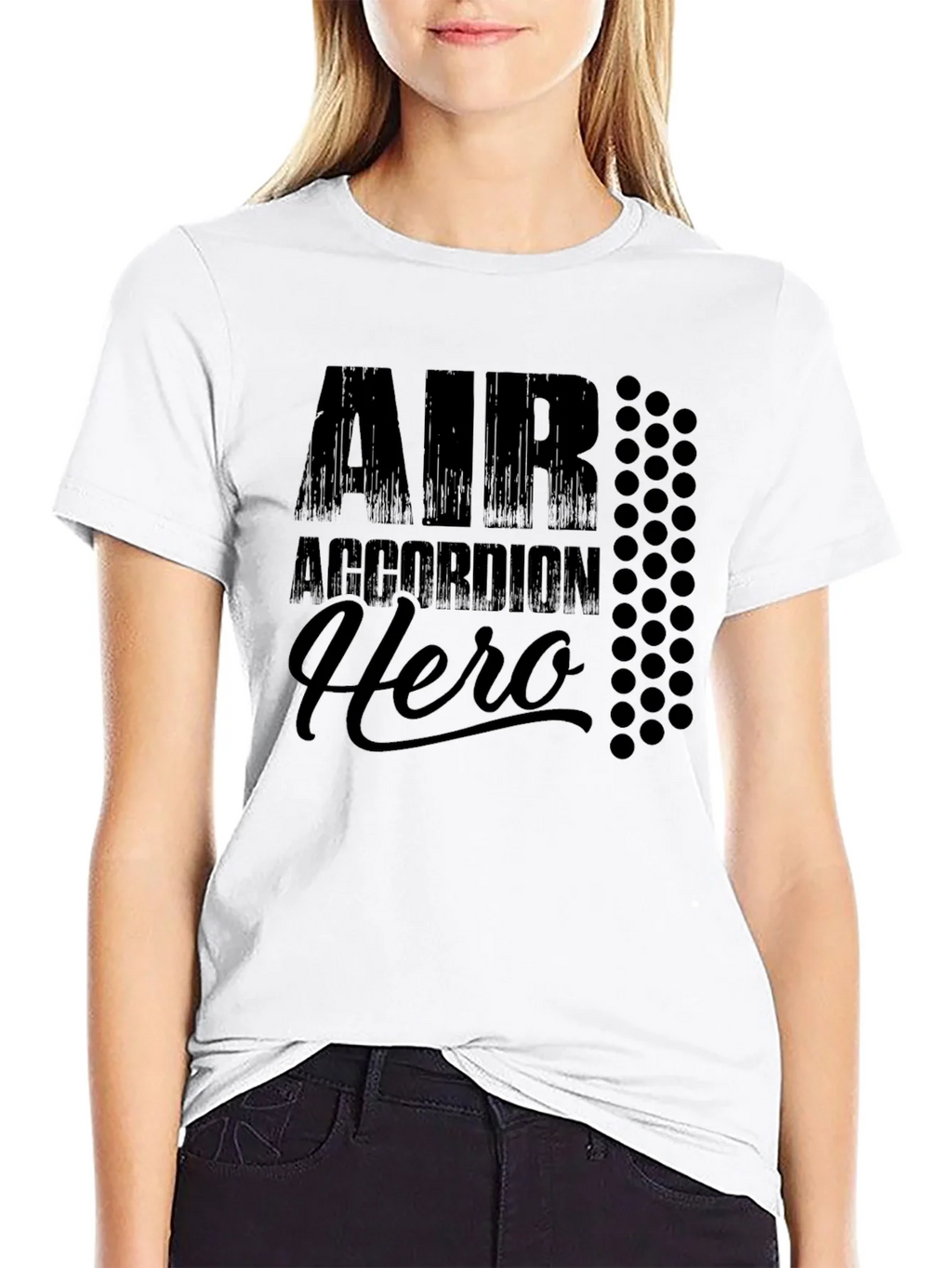 Air Accordion Hero Graphic Tee - Black product image 8