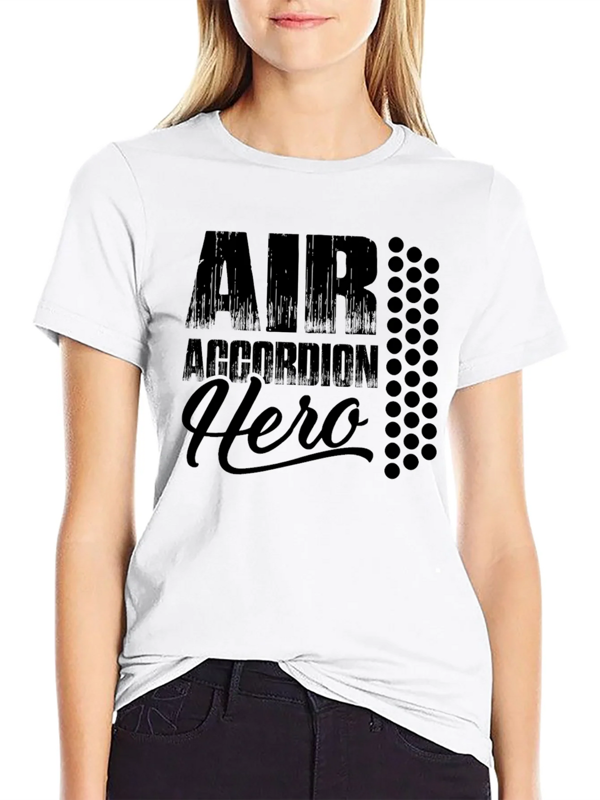Air Accordion Hero Graphic Tee - Black product image 8
