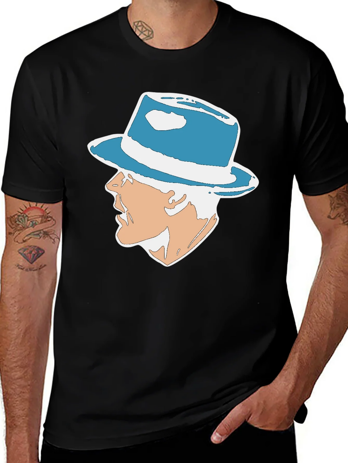 Cool Hat Graphic Tee