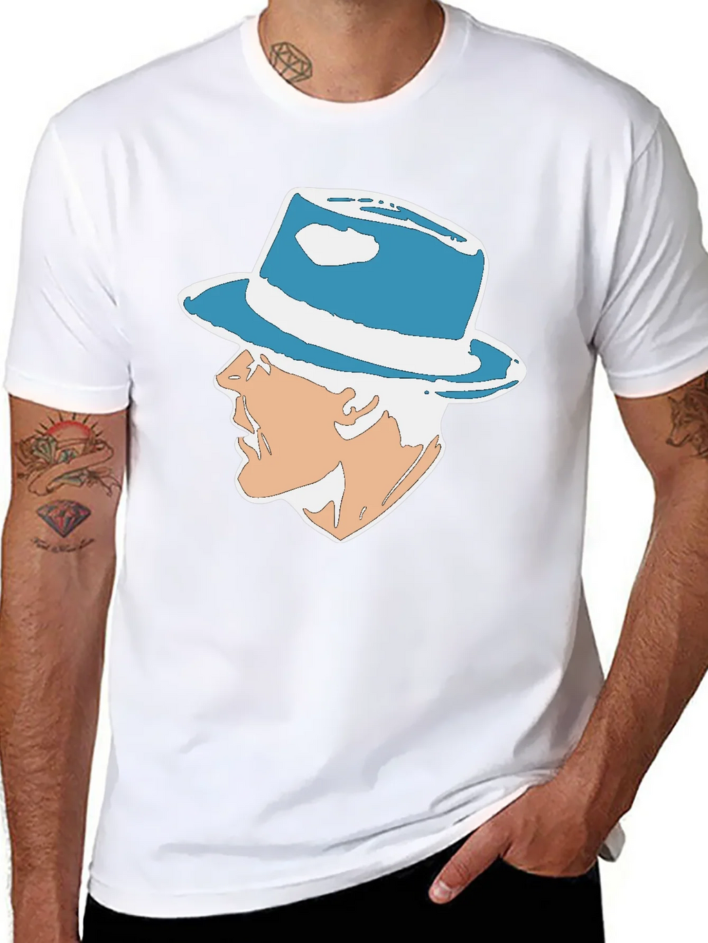 Cool Hat Graphic Tee