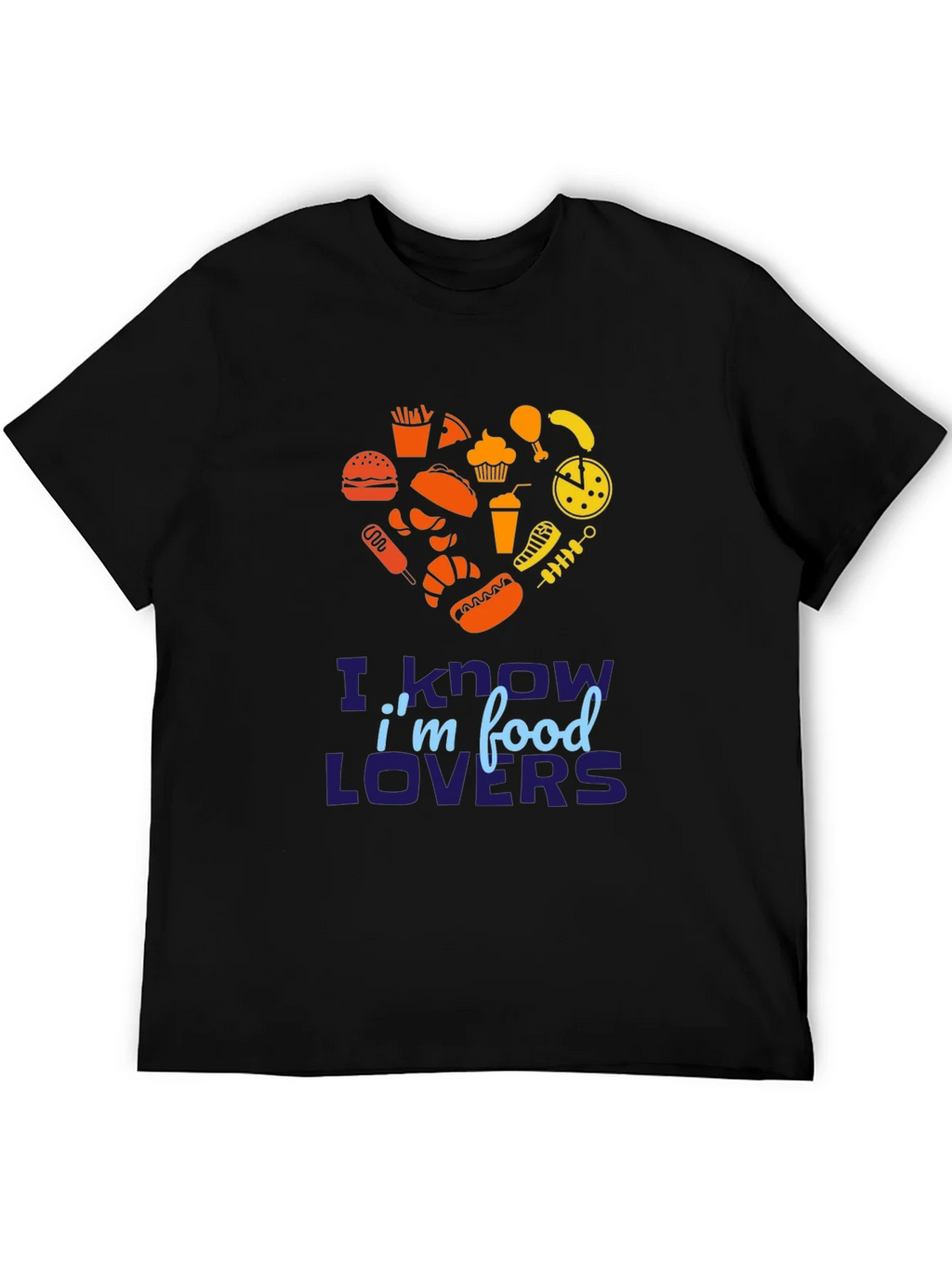Food Lover Graphic Tee - Heart Shaped Fast Design product image 5