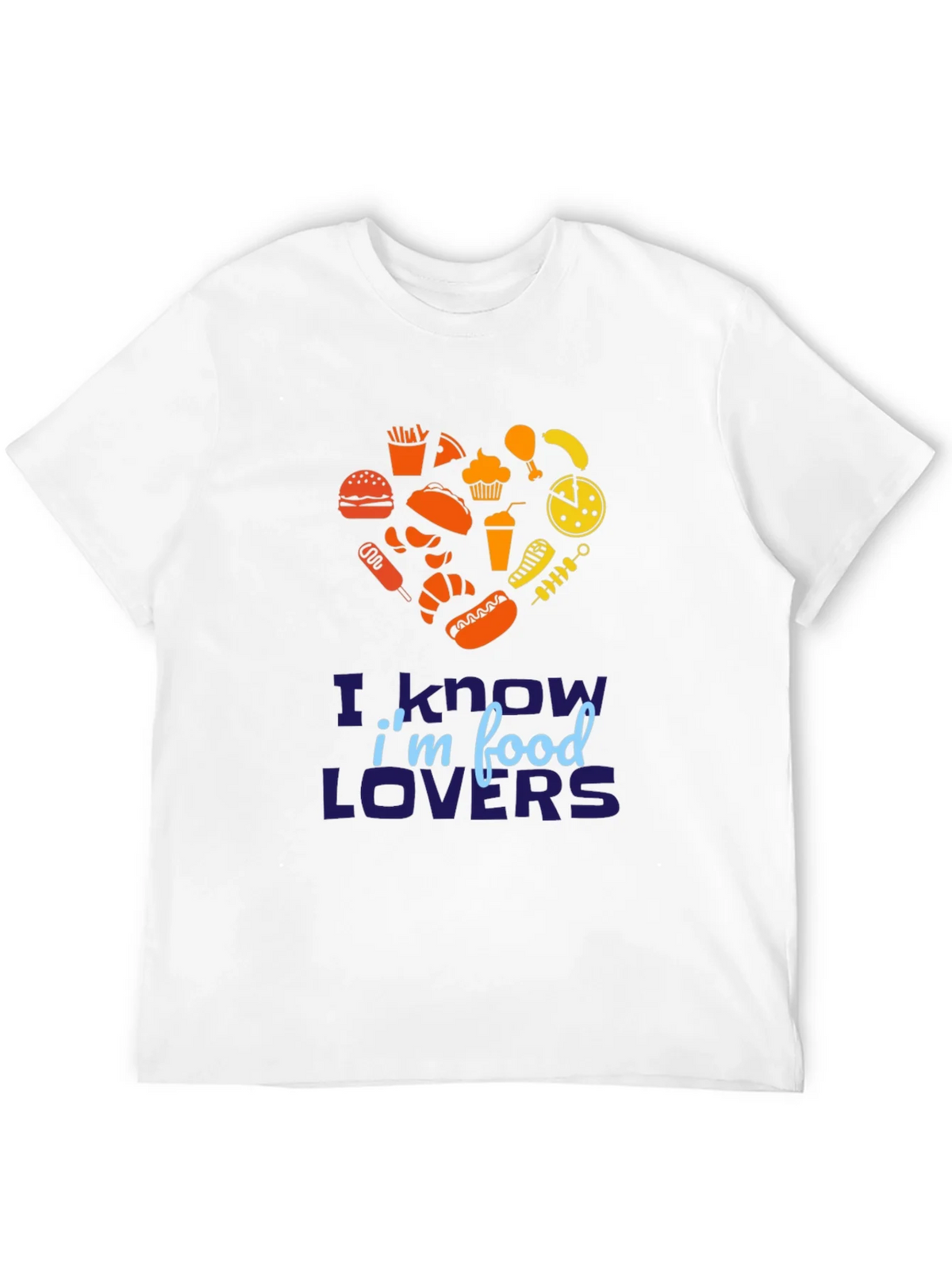 Food Lover Graphic Tee - Heart Shaped Fast Design product image 11