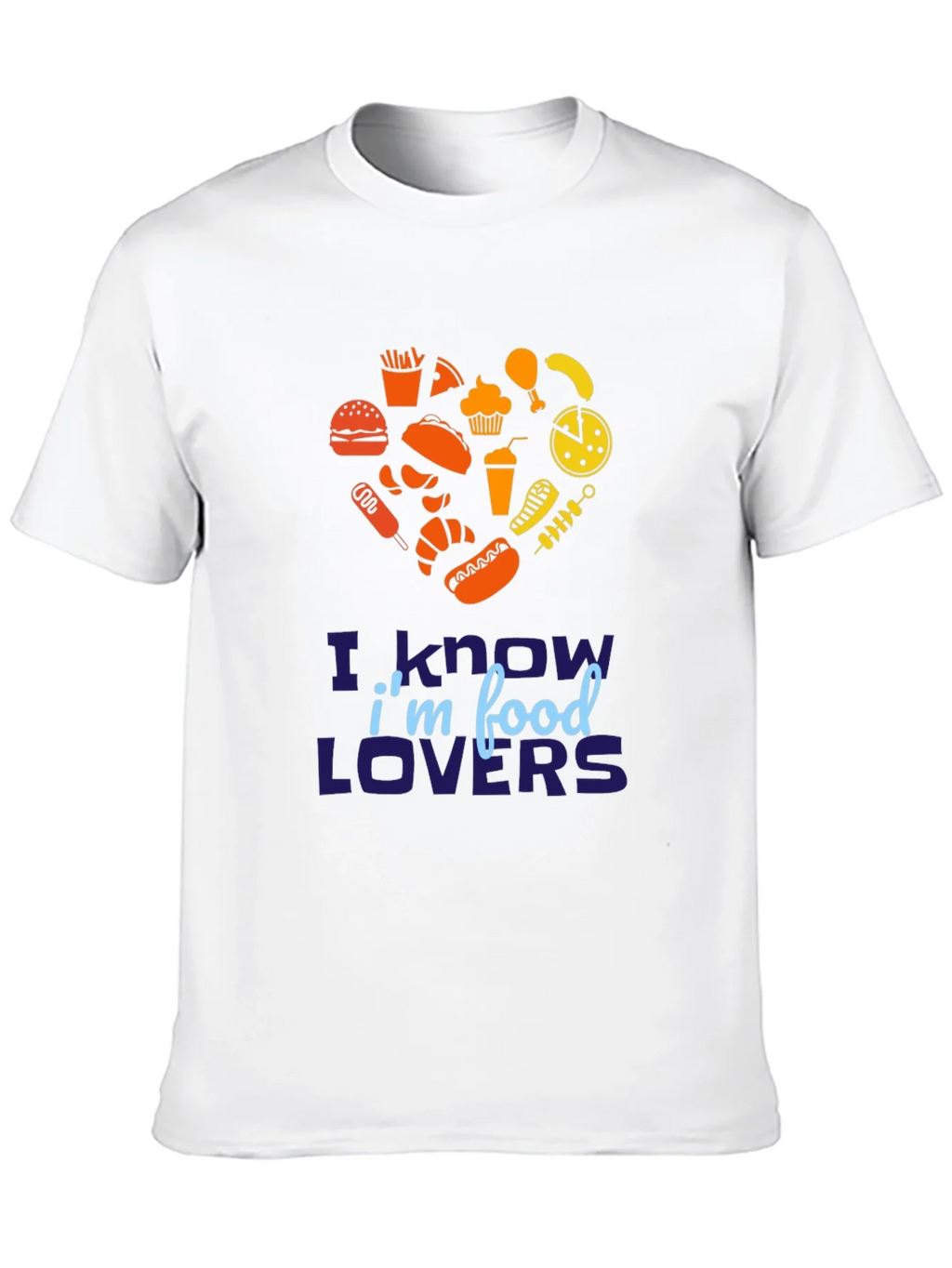 Food Lover Graphic Tee - Heart Shaped Fast Design product image 9