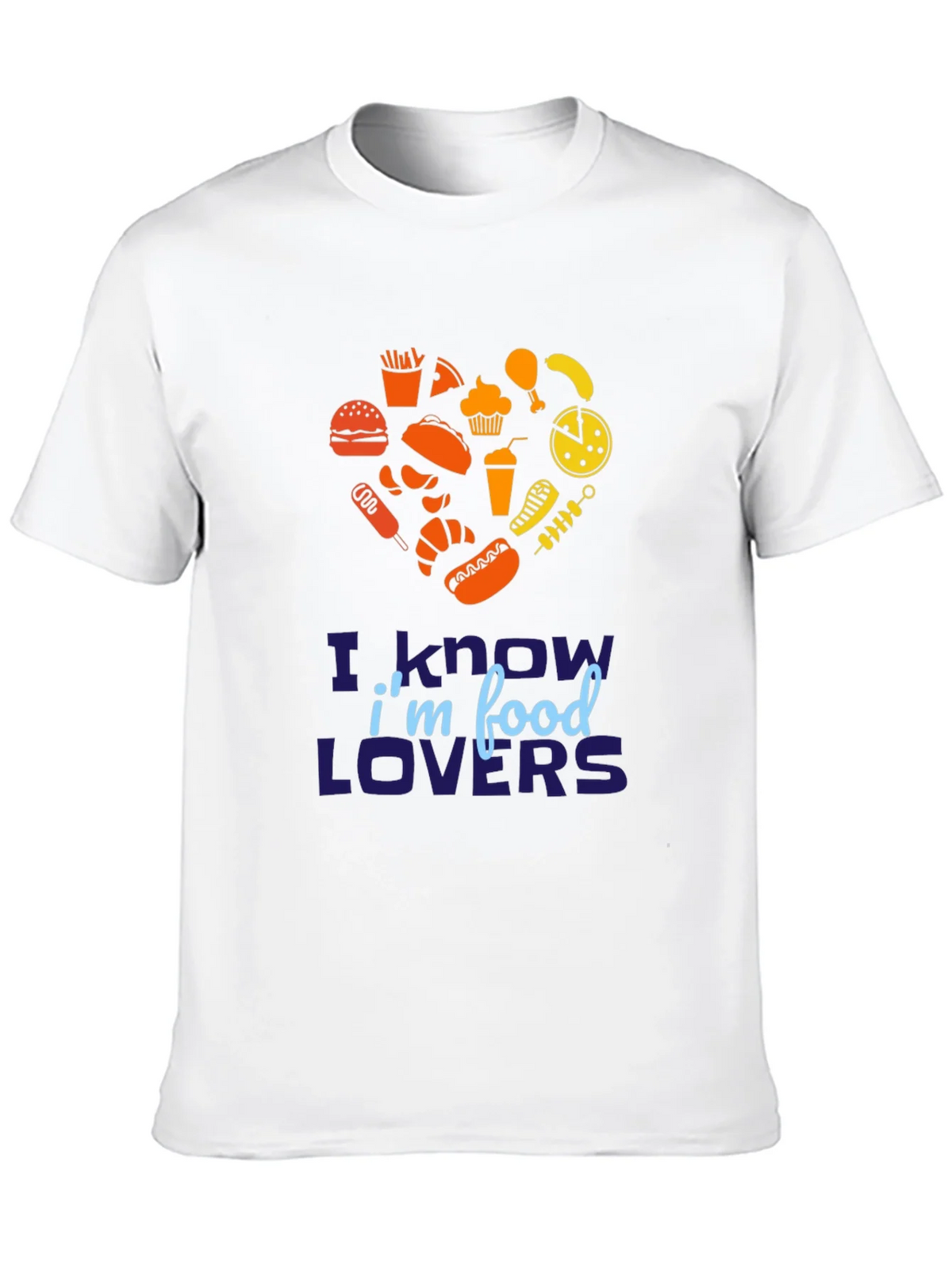 Food Lover Graphic Tee - Heart Shaped Fast Design product image 9
