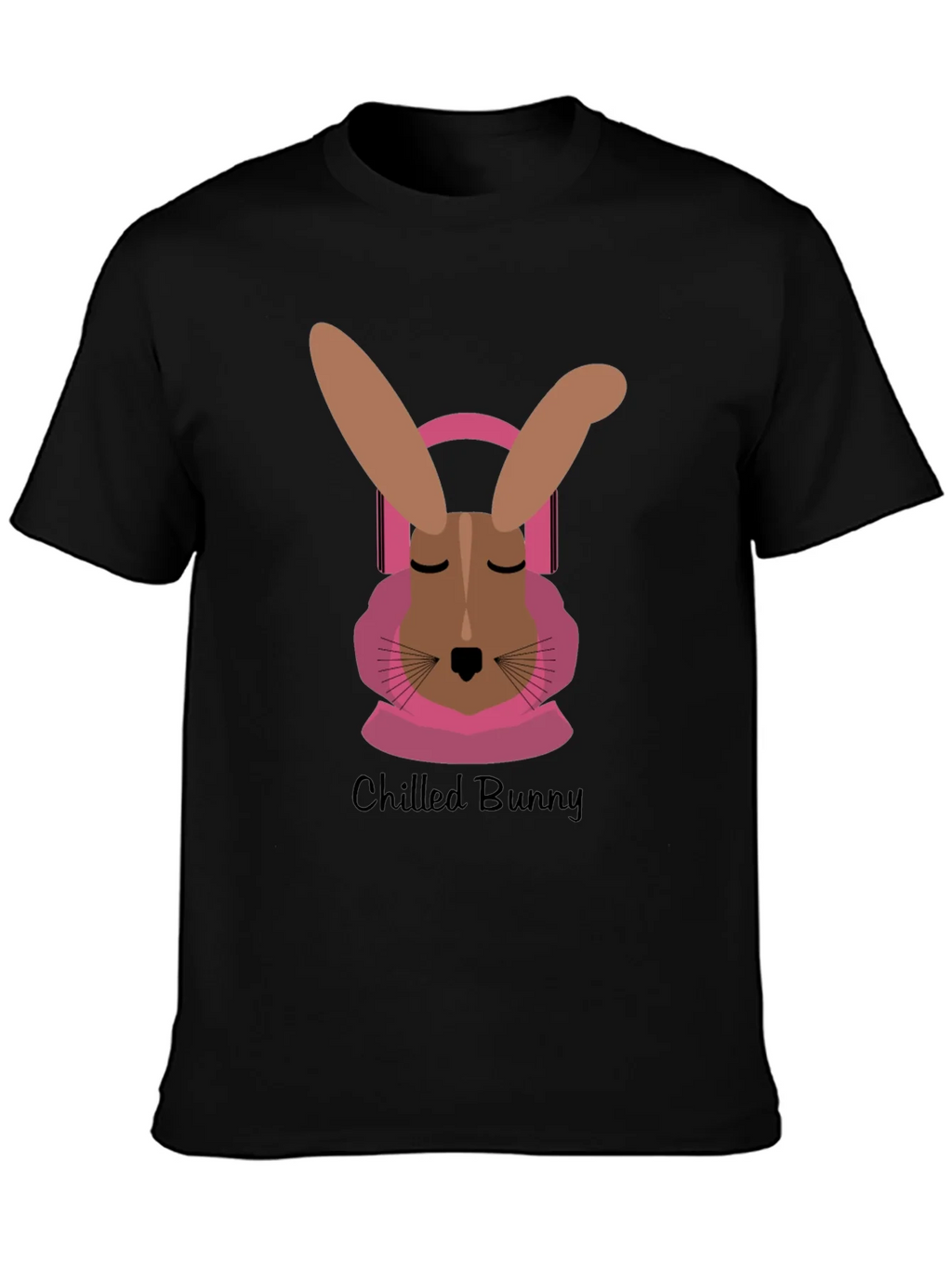 Chilled Bunny T-Shirt: Relaxed Comfort & Unique Style product image 3