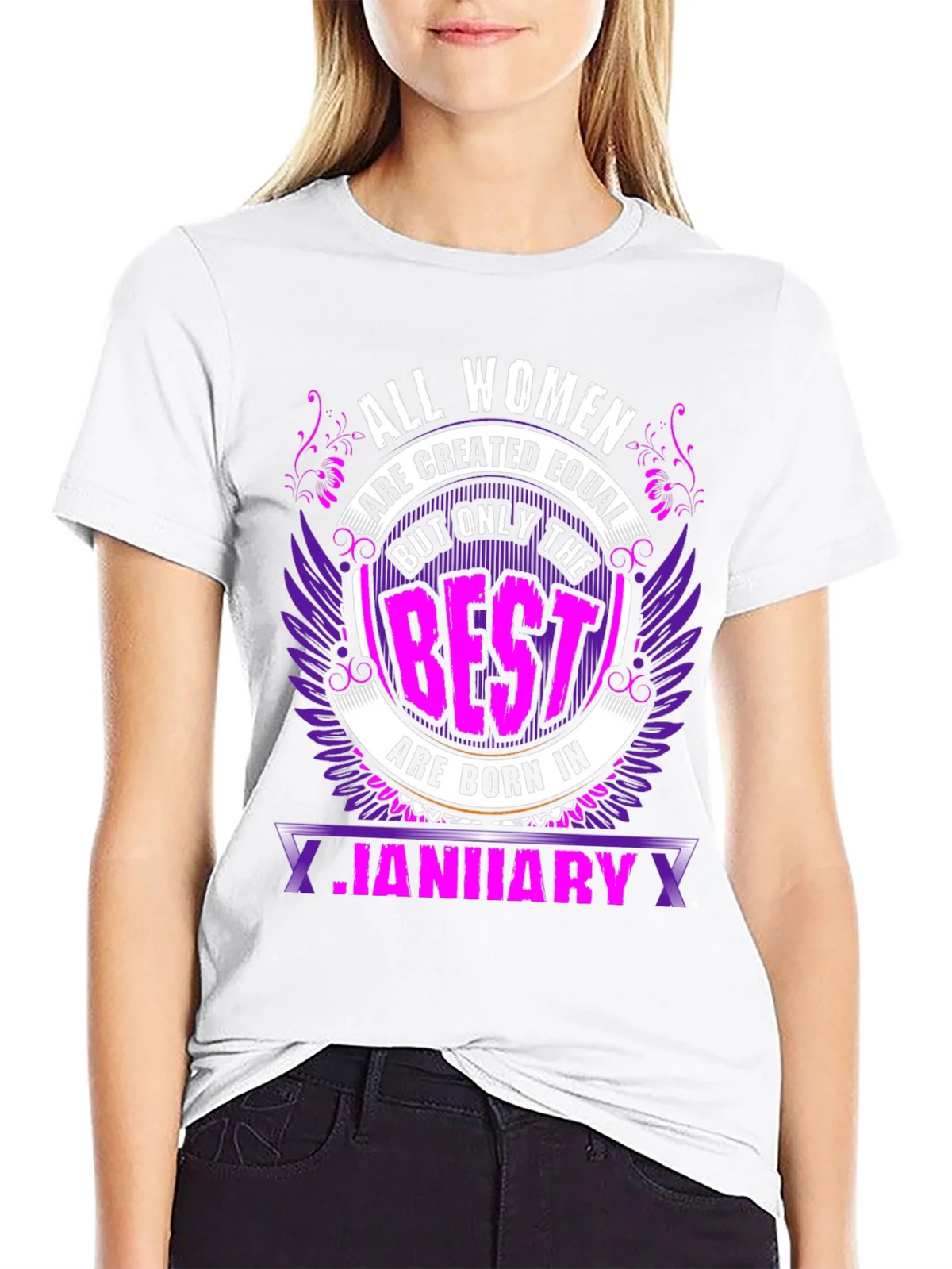 Best Women Born in January T-Shirt product image 8