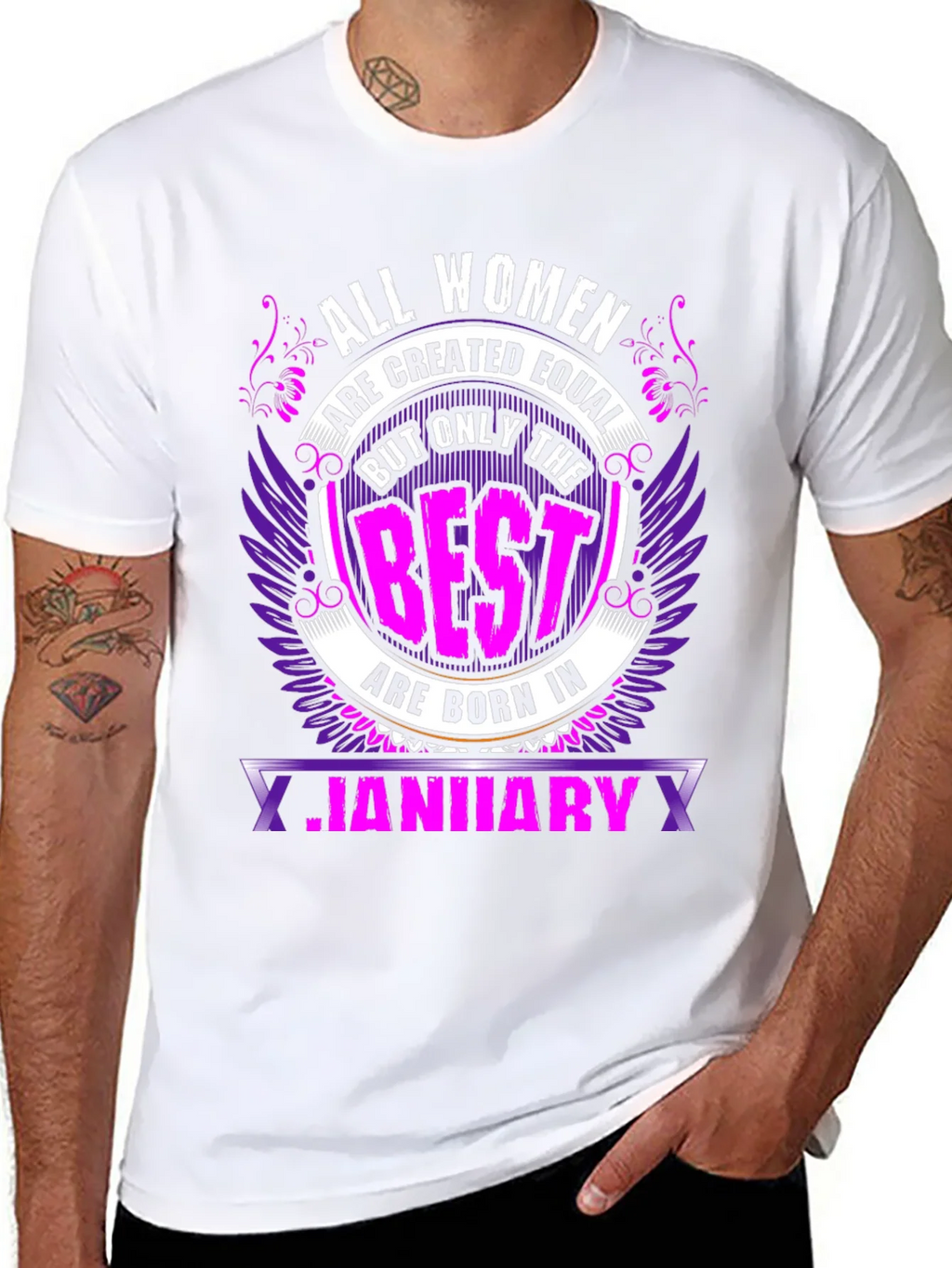 Best Women Born in January T-Shirt product image 7