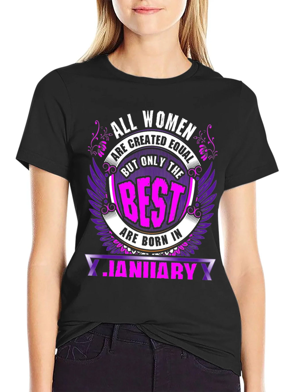 Best Women Born in January T-Shirt product image 2