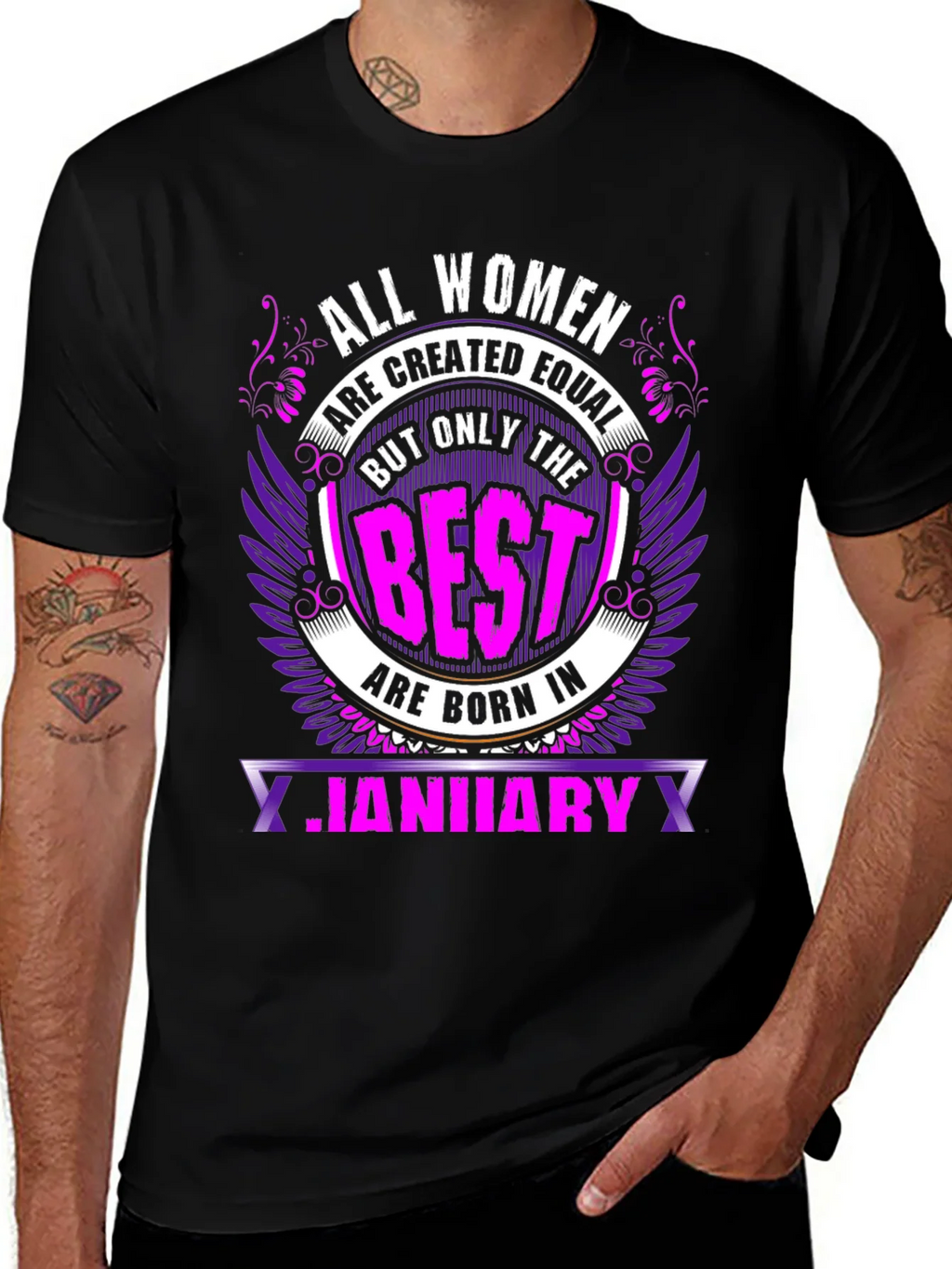 Best Women Born in January T-Shirt product image 1